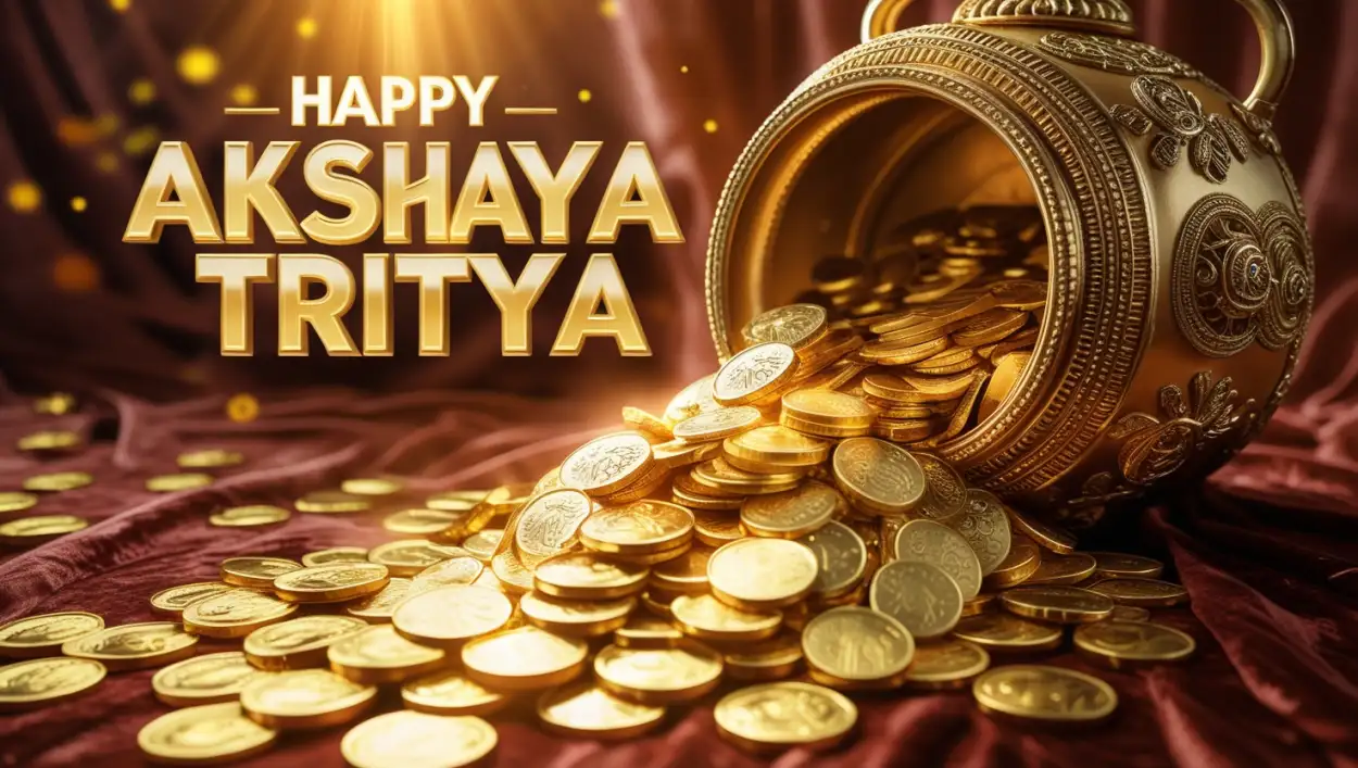 Happy Akshaya Tritiya Gold Coin Png - Royalty Free Happy Akshaya Tritiya Image | Pngmagic Free Download Happy Akshaya Tritiya Gold Coin Png - High Quality Happy Akshaya Tritiya PNG Image