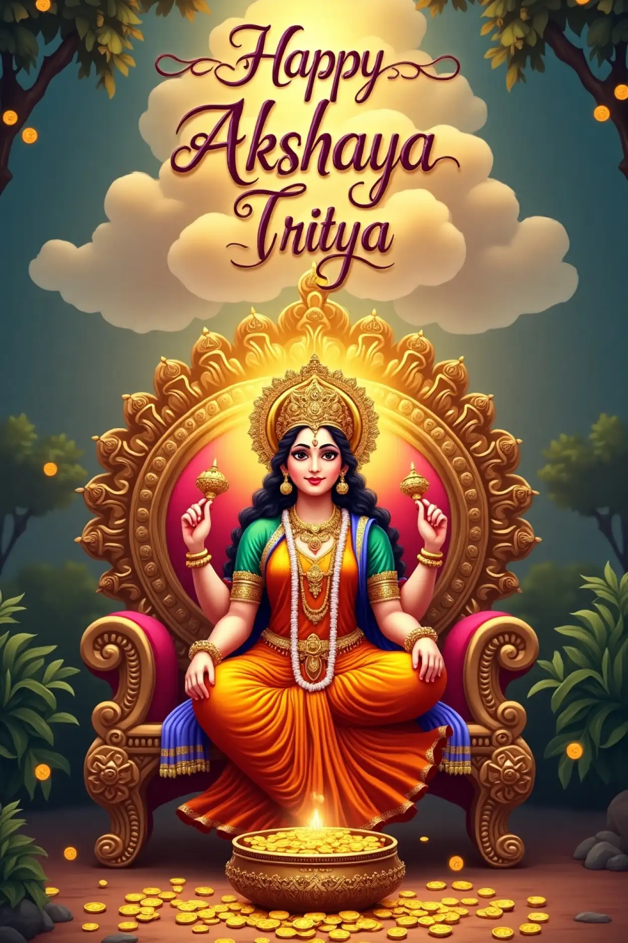 happy akshaya tritiya message for family