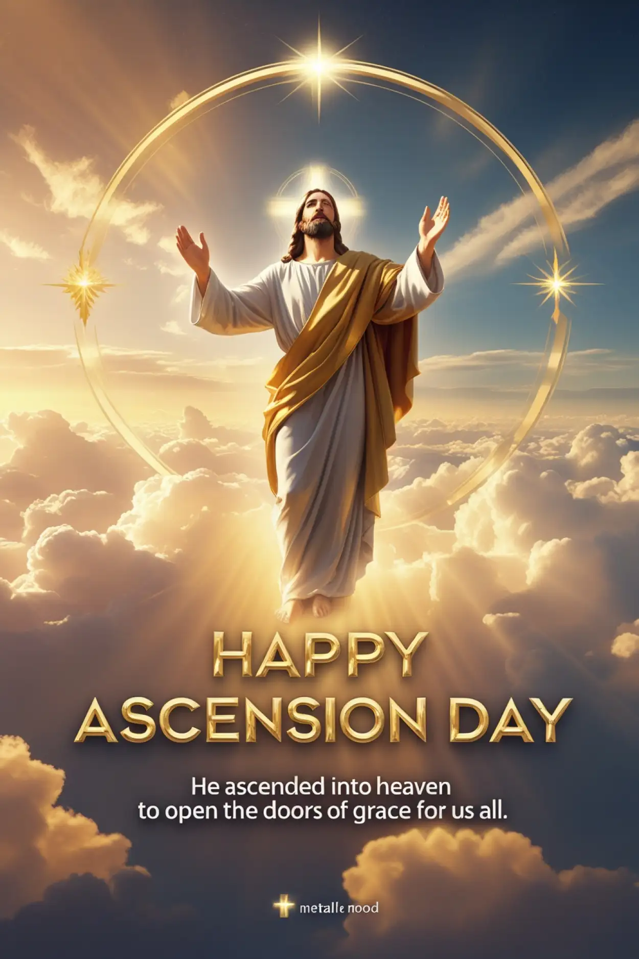 Free Download Happy Ascension Day Religious Images - High Quality Happy Ascension Day Background
