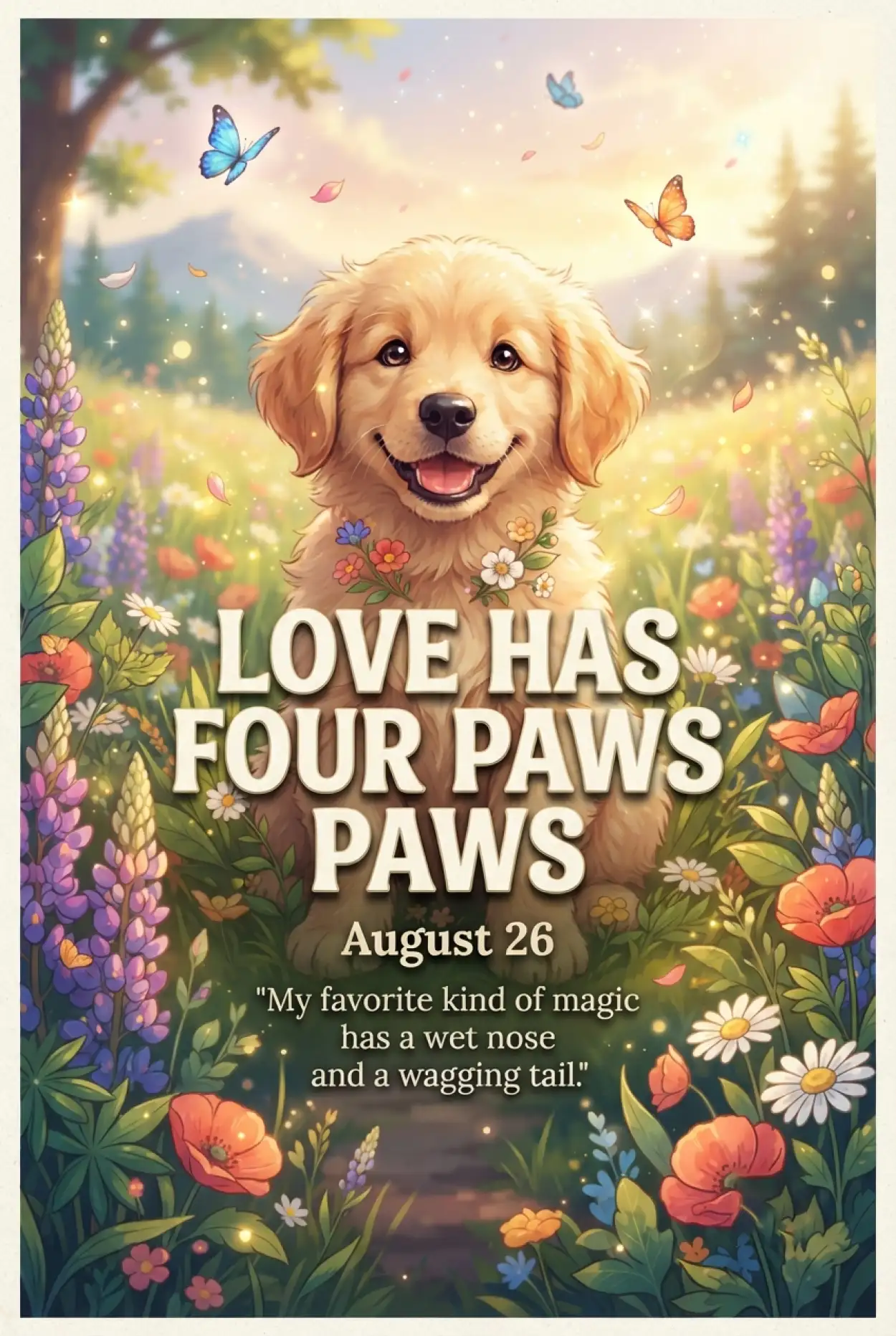 Free Download Happy August 26 International Dog Day 2026 - High Quality International Dog Day 2026 Image