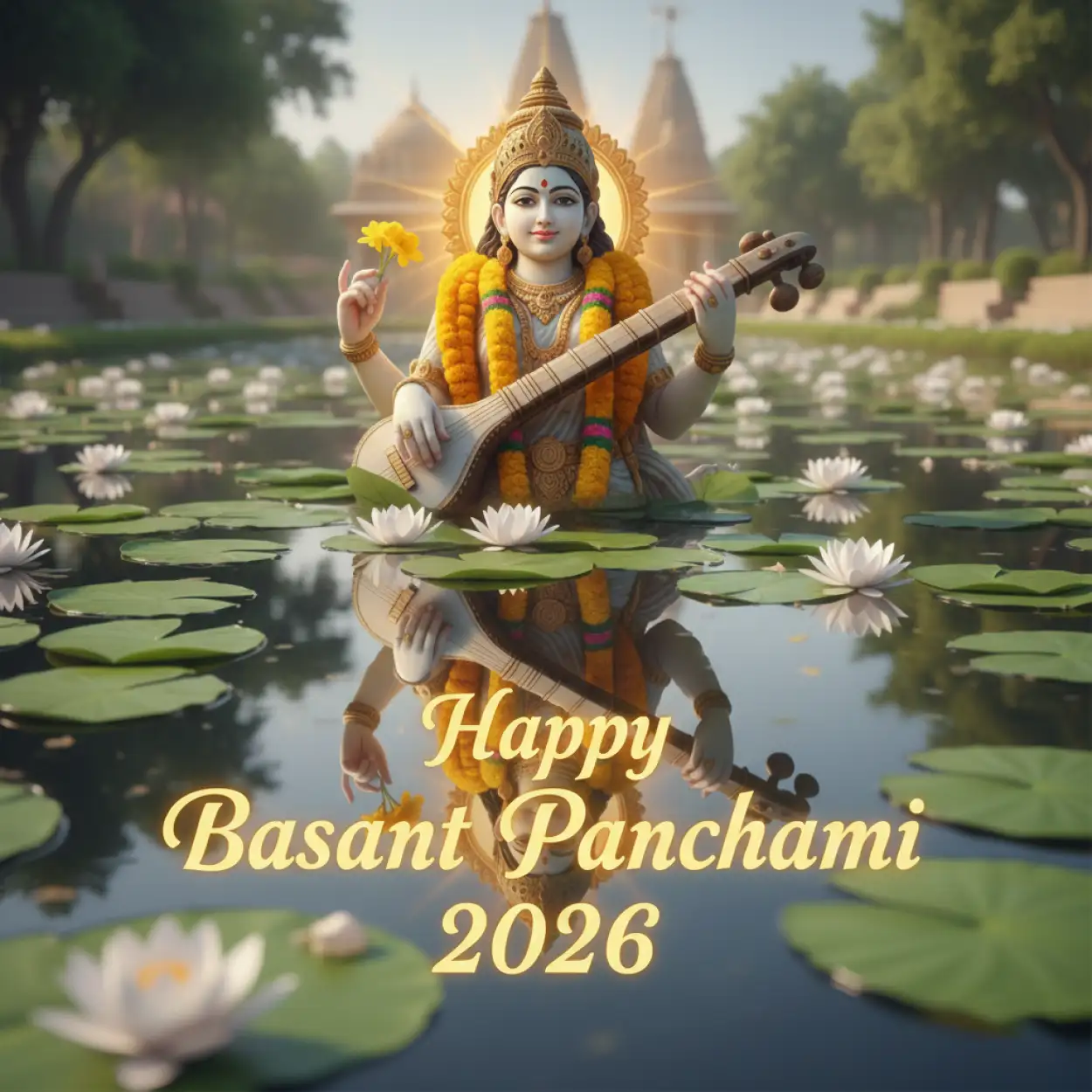 happy basant panchami 2026 best wishes hd image