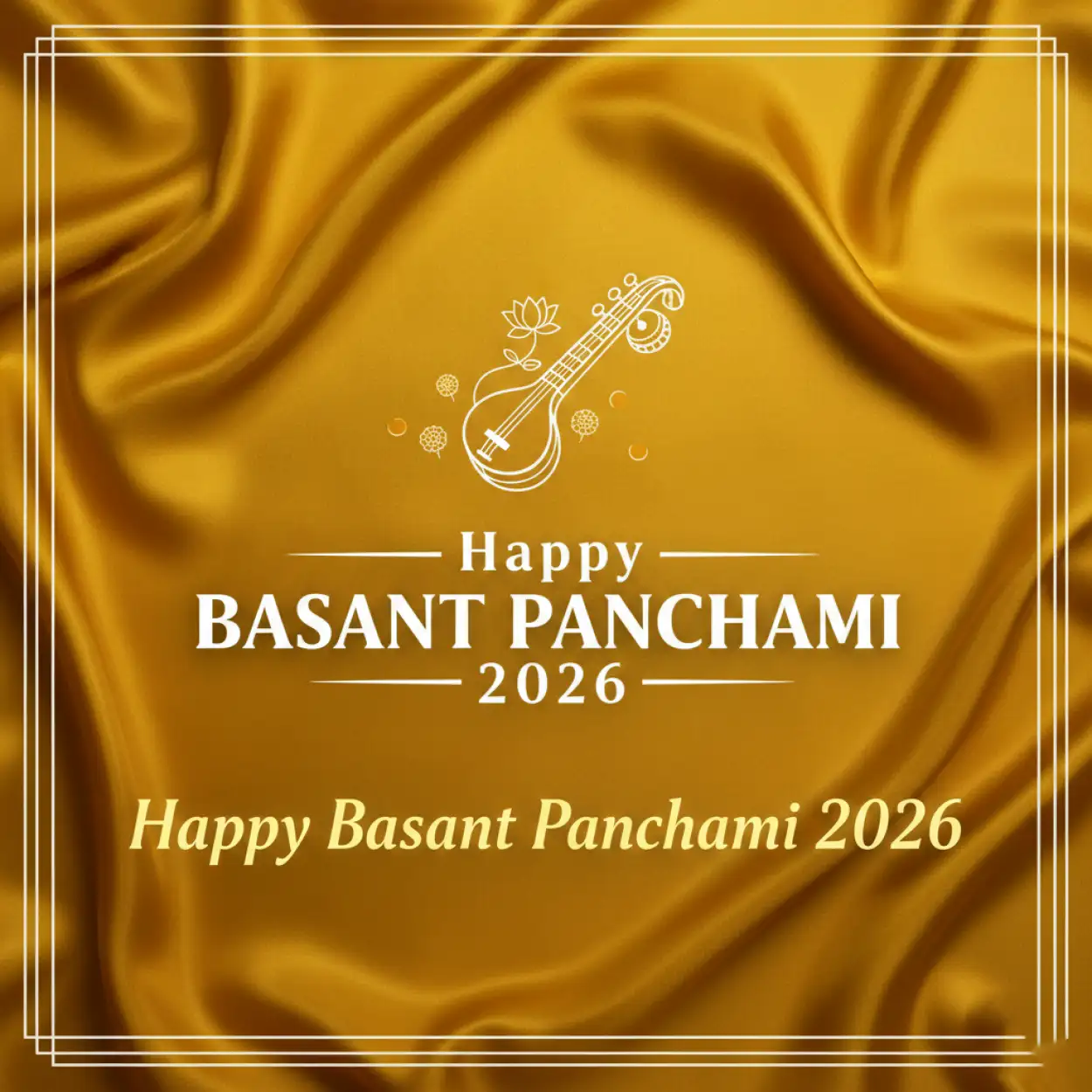 happy basant panchami 2026 instagram post