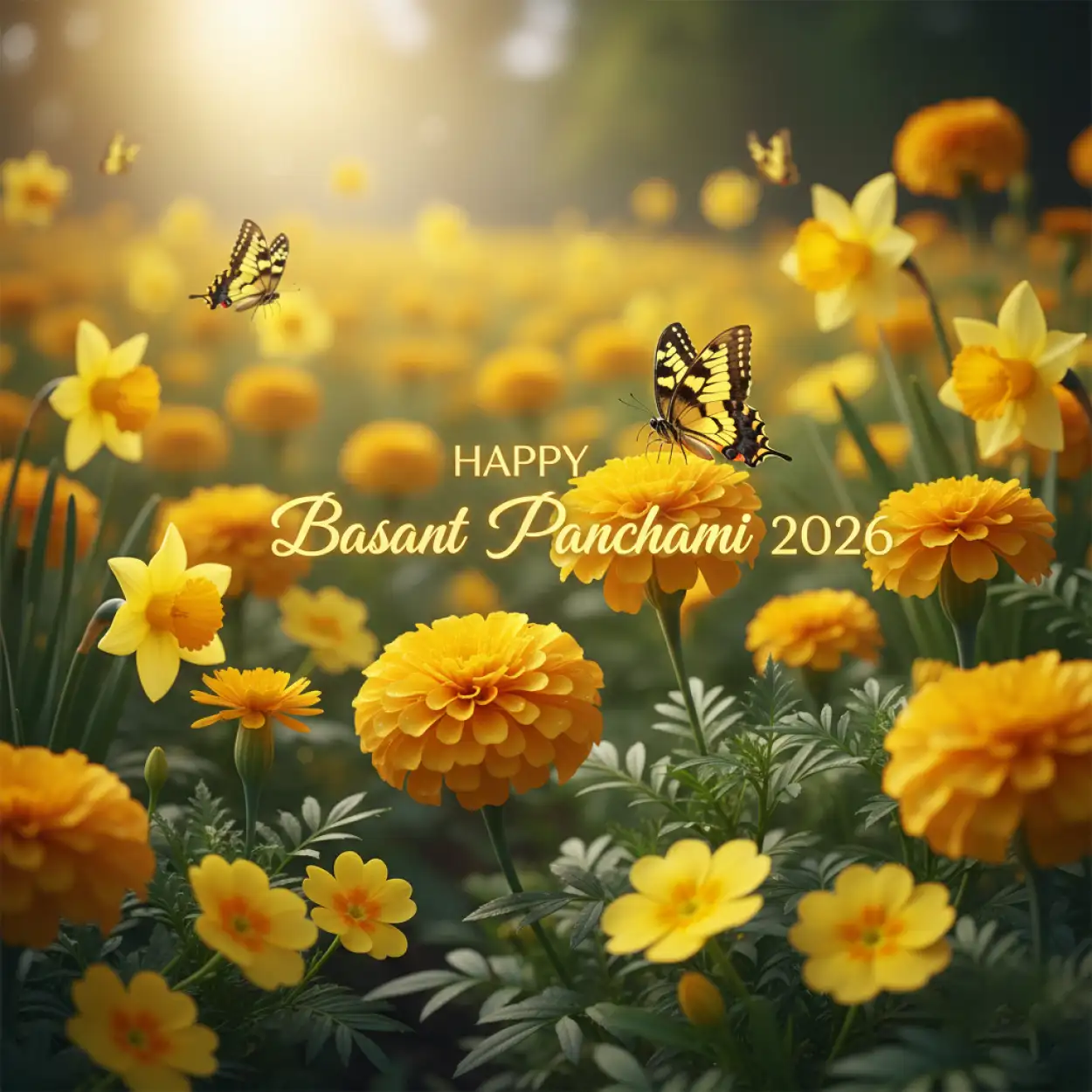 happy basant panchami 2026 spring festival wallpaper
