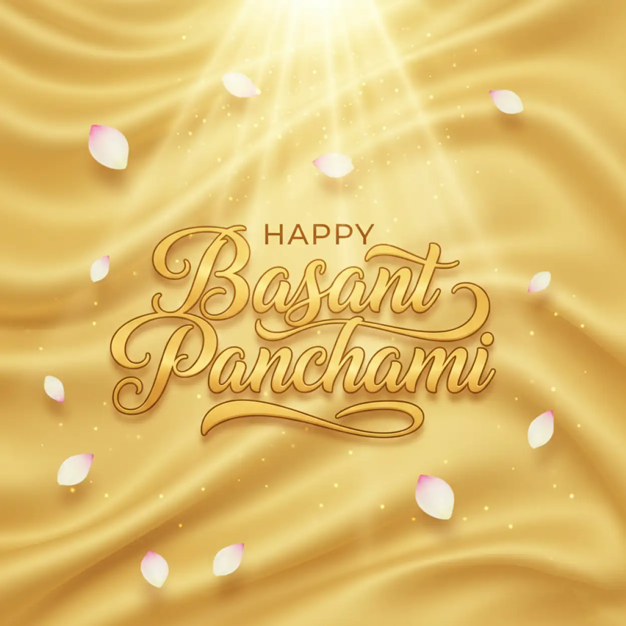 happy basant panchami banner design for coaching institute promotion