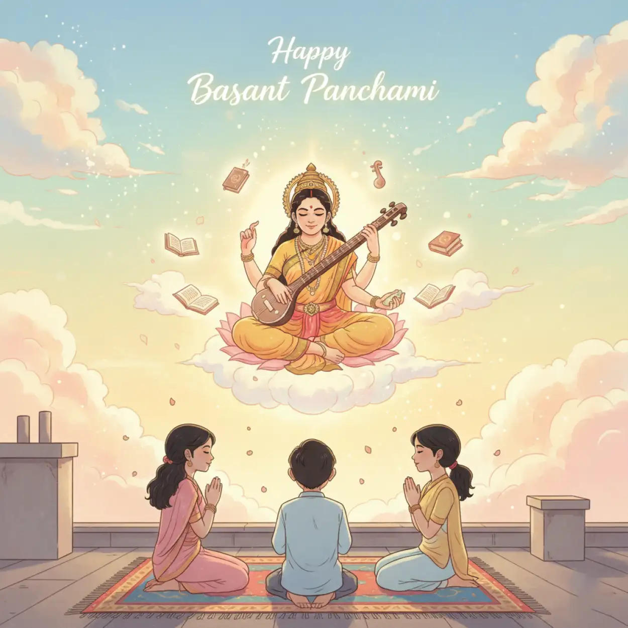 happy basant panchami wishes download