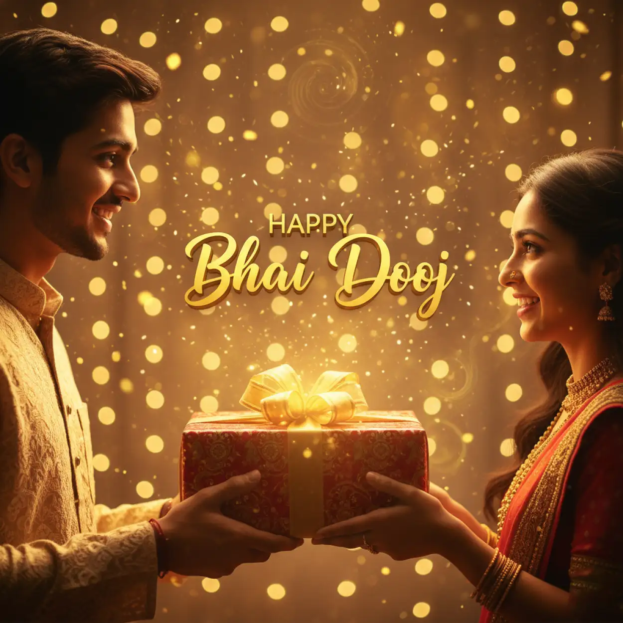 happy bhai dooj 2025 gif animation free