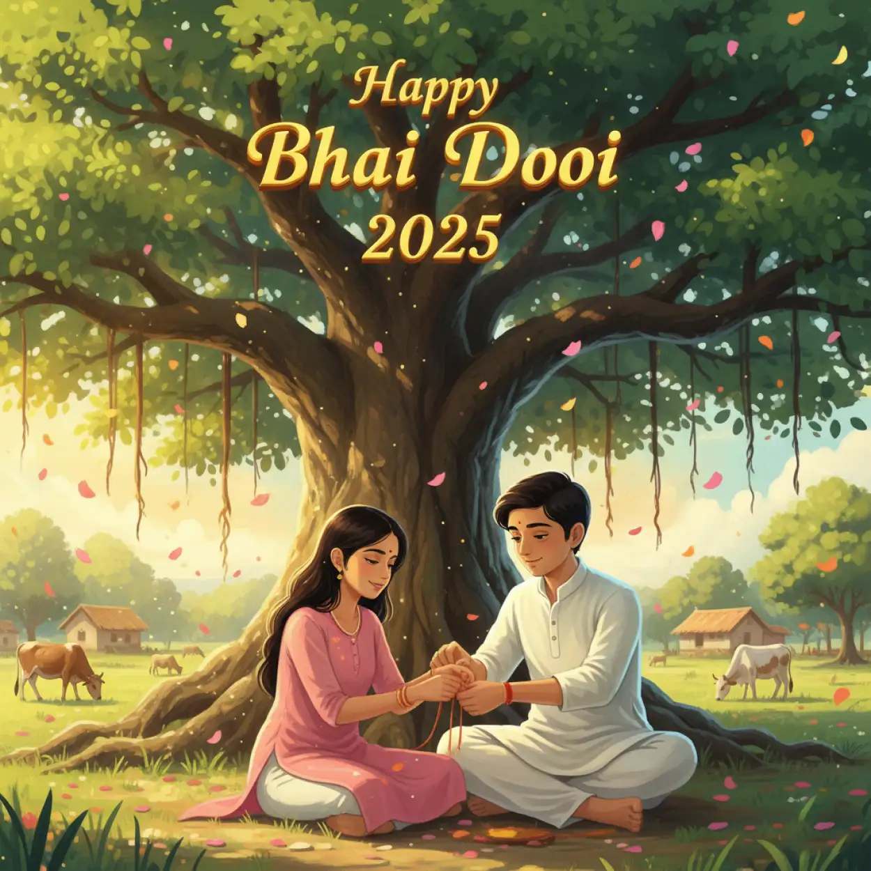 happy bhai dooj 2025 wishes for brother