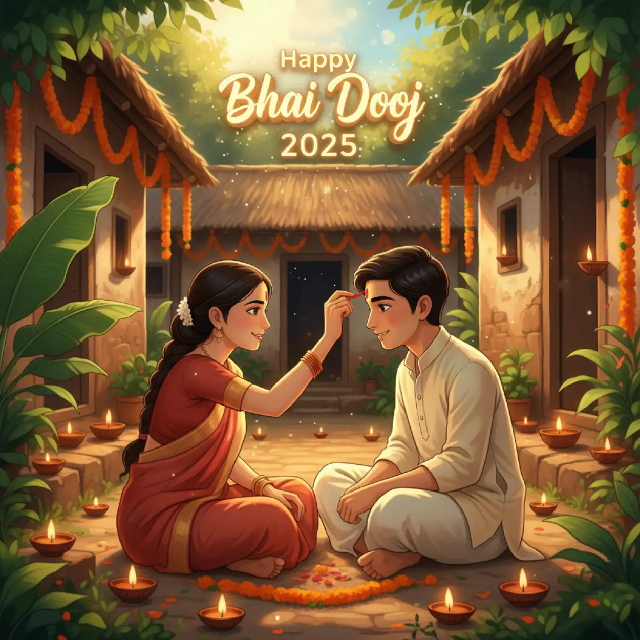 happy bhai dooj 2025 wishes for instagram post