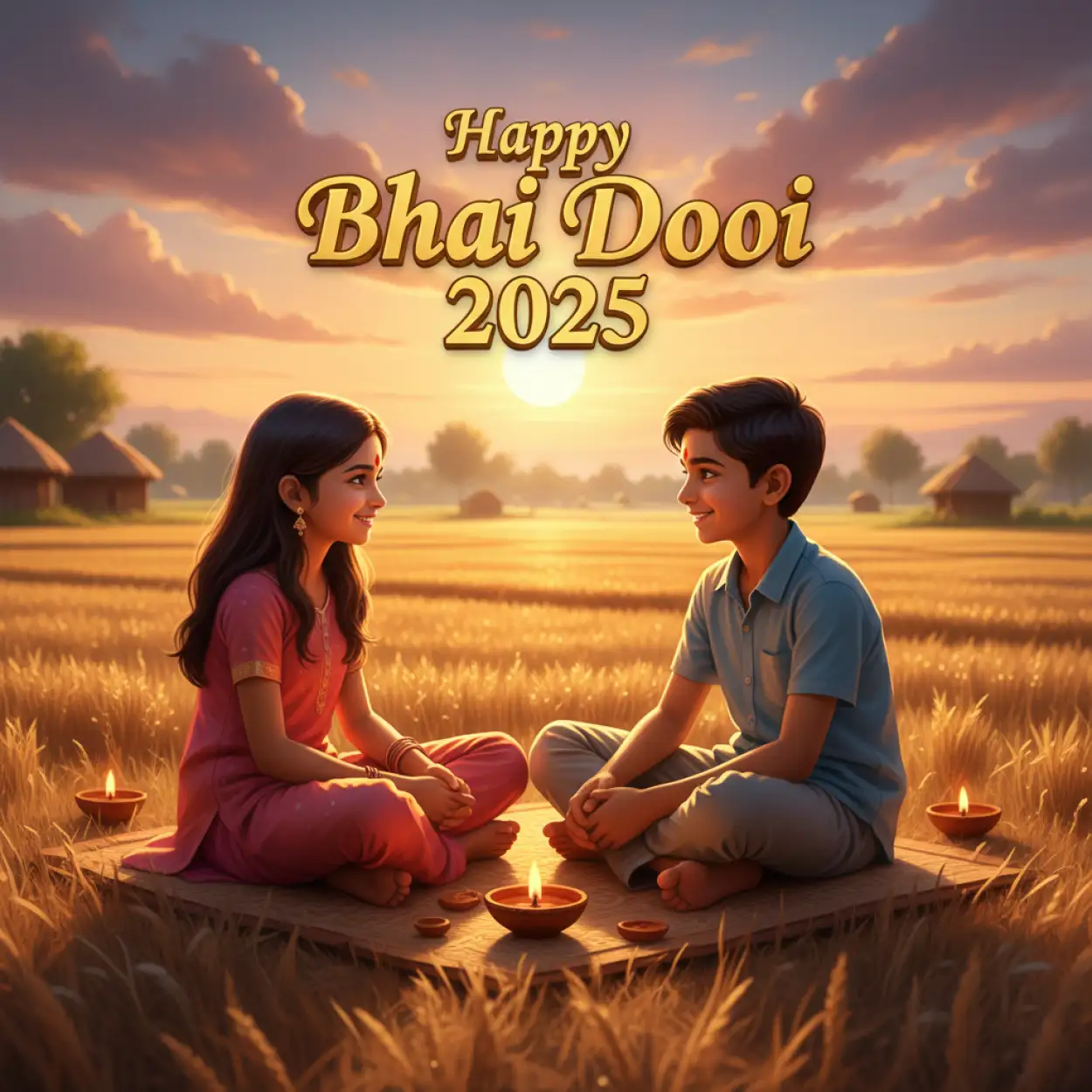happy bhai dooj 2025 wishes with photo