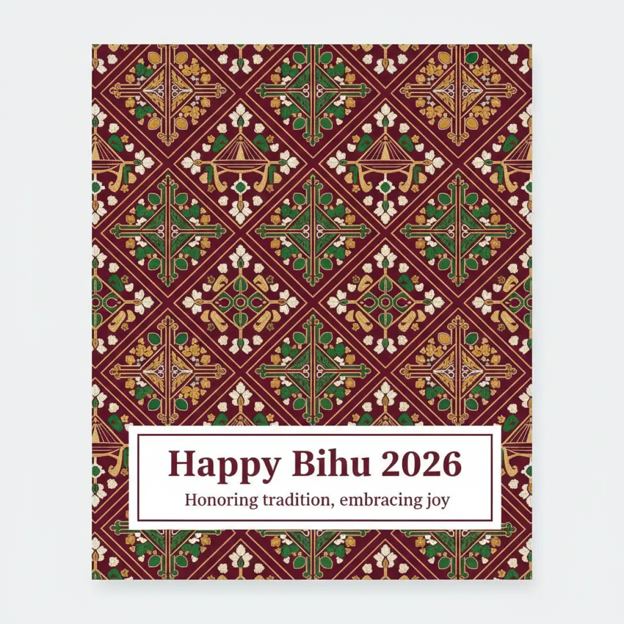 Free Download Happy Bihu 2026 Reel Caption - High Quality Happy Bihu 2026 Background