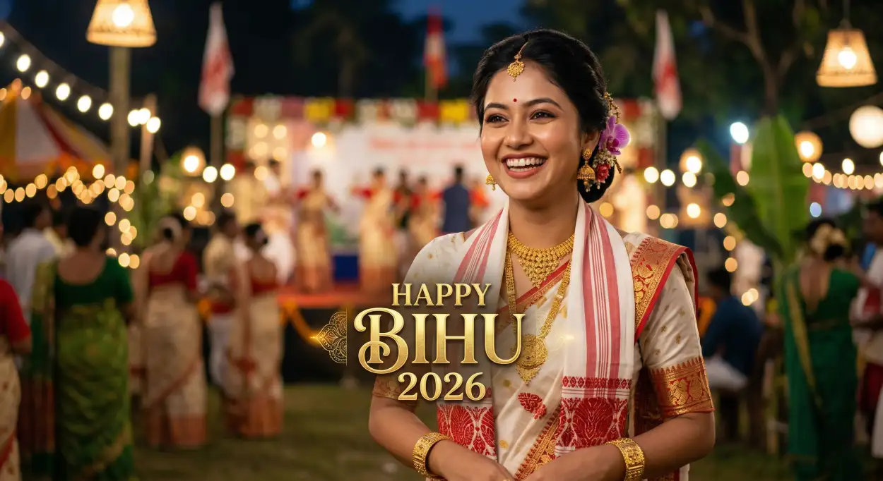 Free Download Happy Bihu 2026 Wishes Ultra Hd 4k Images - High Quality Happy Bihu 2026 Wishes Image