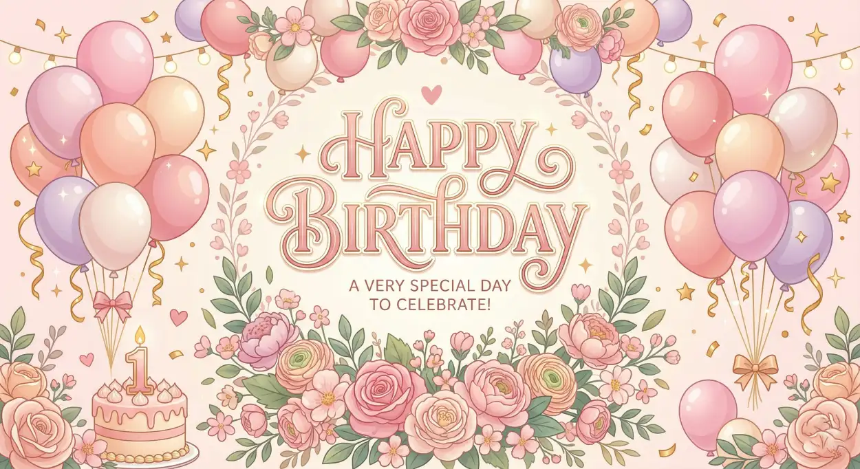 Free Download Happy Birthday Wishes For Sister With Love - High Quality Happy Birthday Wishes Image