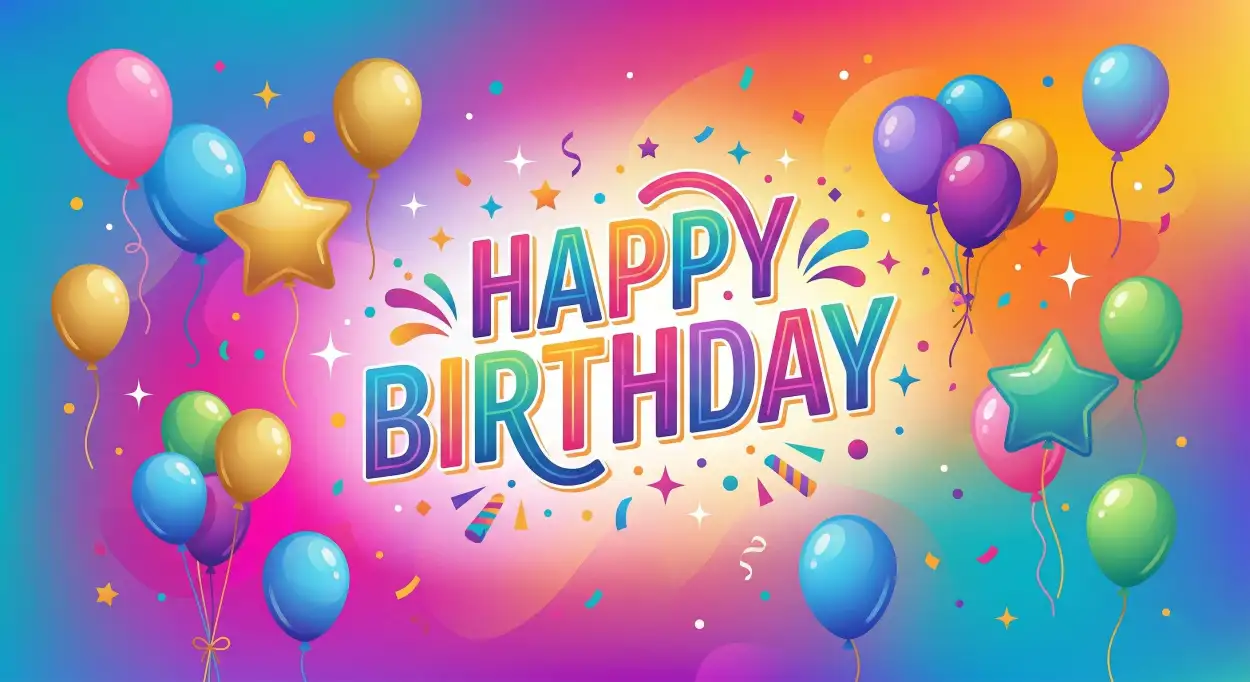 Free Download Happy Birthday Wishes Png Transparent Background - High Quality Happy Birthday Wishes Transparent PNG