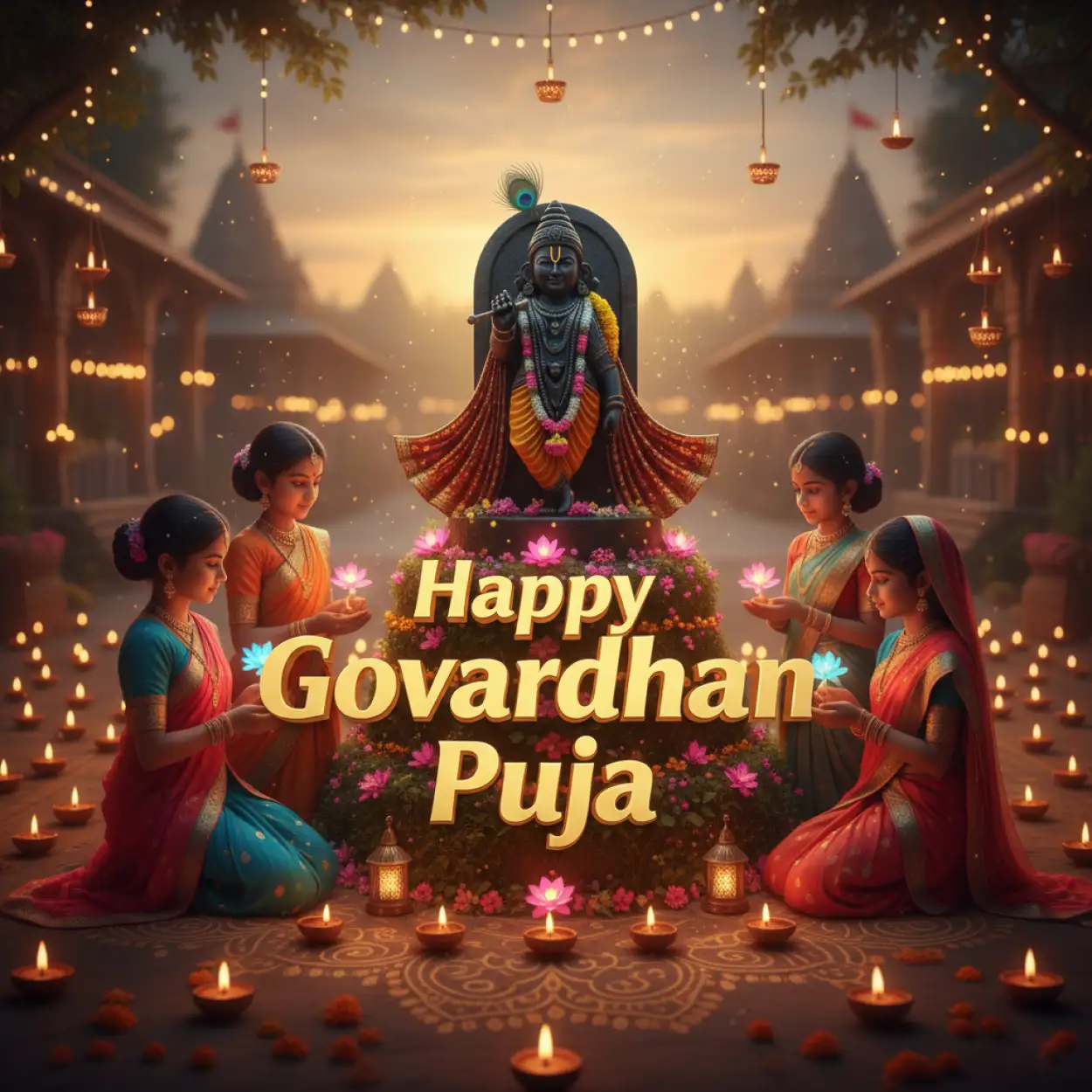 happy chhath puja 2025 cinematic sunrise hd wallpaper