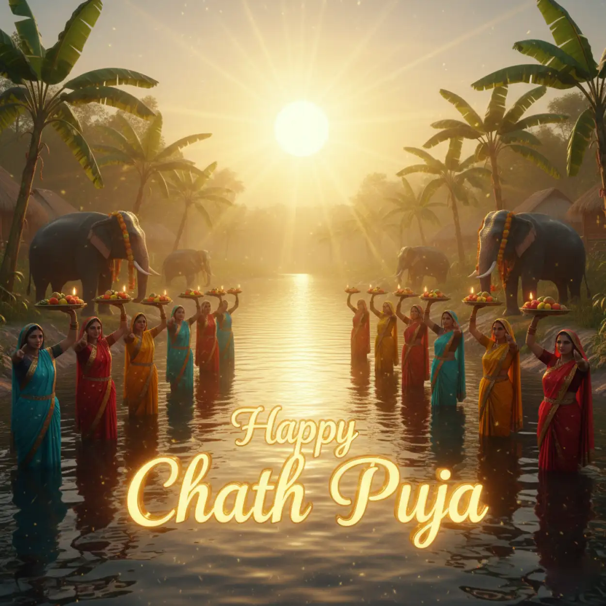 happy chhath puja 2025 festival celebration in bihar