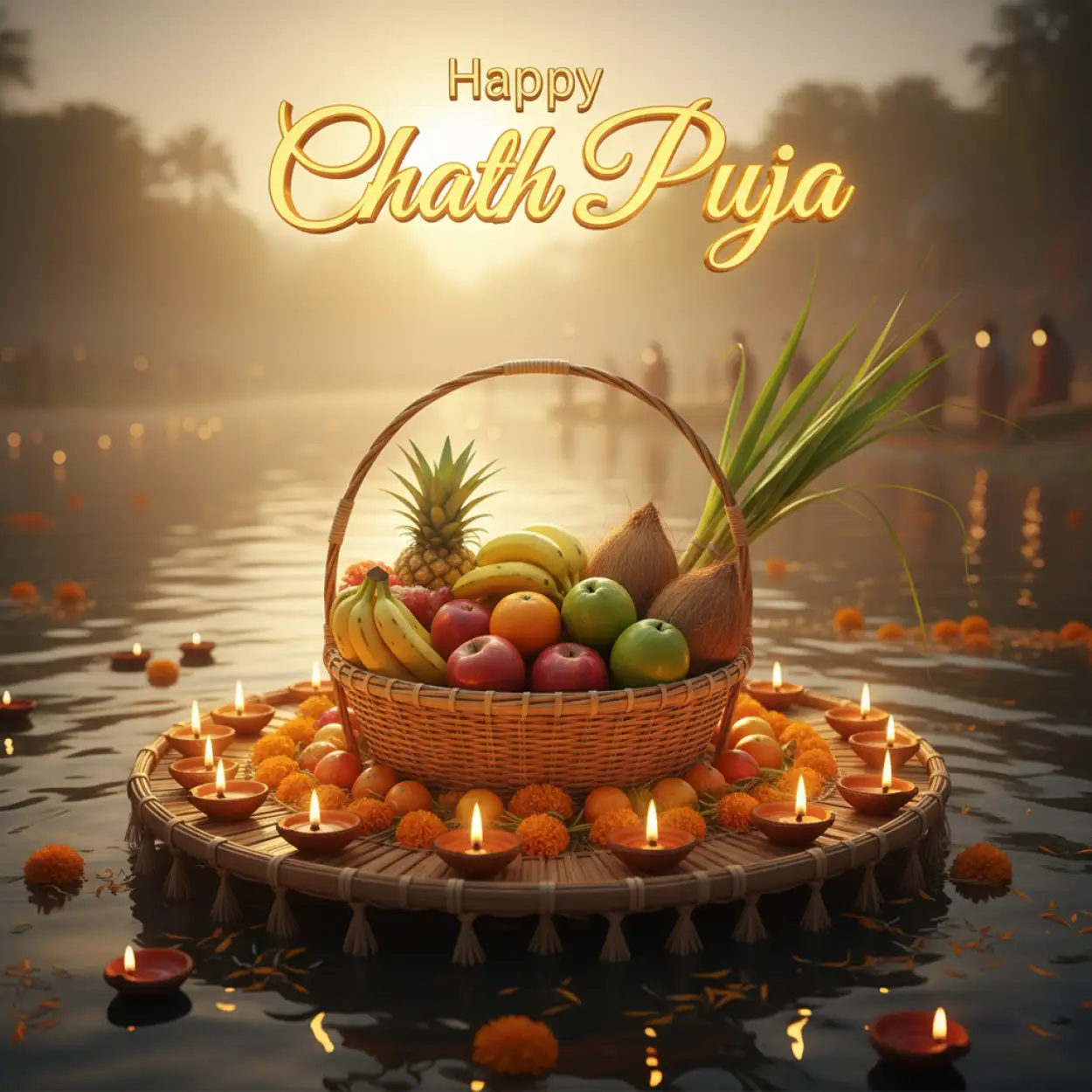 happy chhath puja 2025 hd wallpapers free
