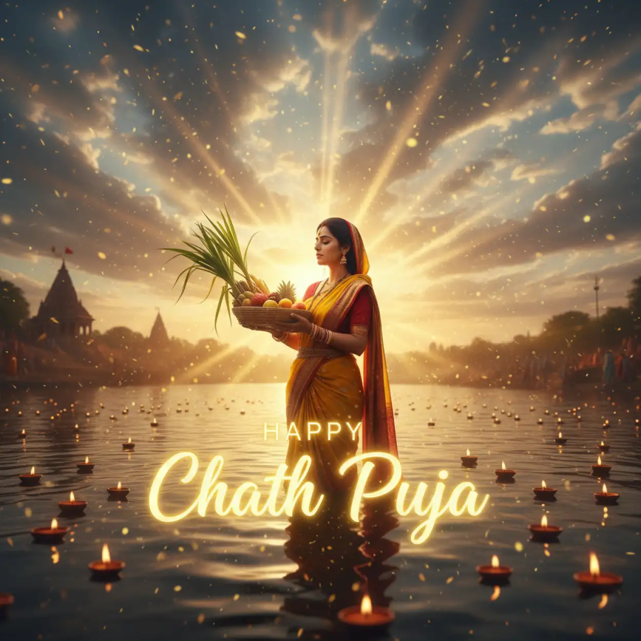 Happy Chhath Puja Wishes For Family - Royalty Free Happy Chhath Puja Image | Pngmagic Free Download Happy Chhath Puja Wishes For Family - High Quality Happy Chhath Puja Background