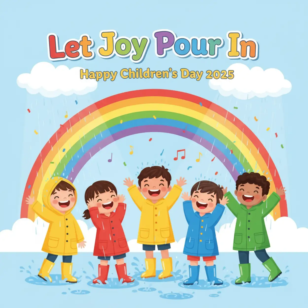 happy childrens day 2025 hd vector art for canva or photoshop