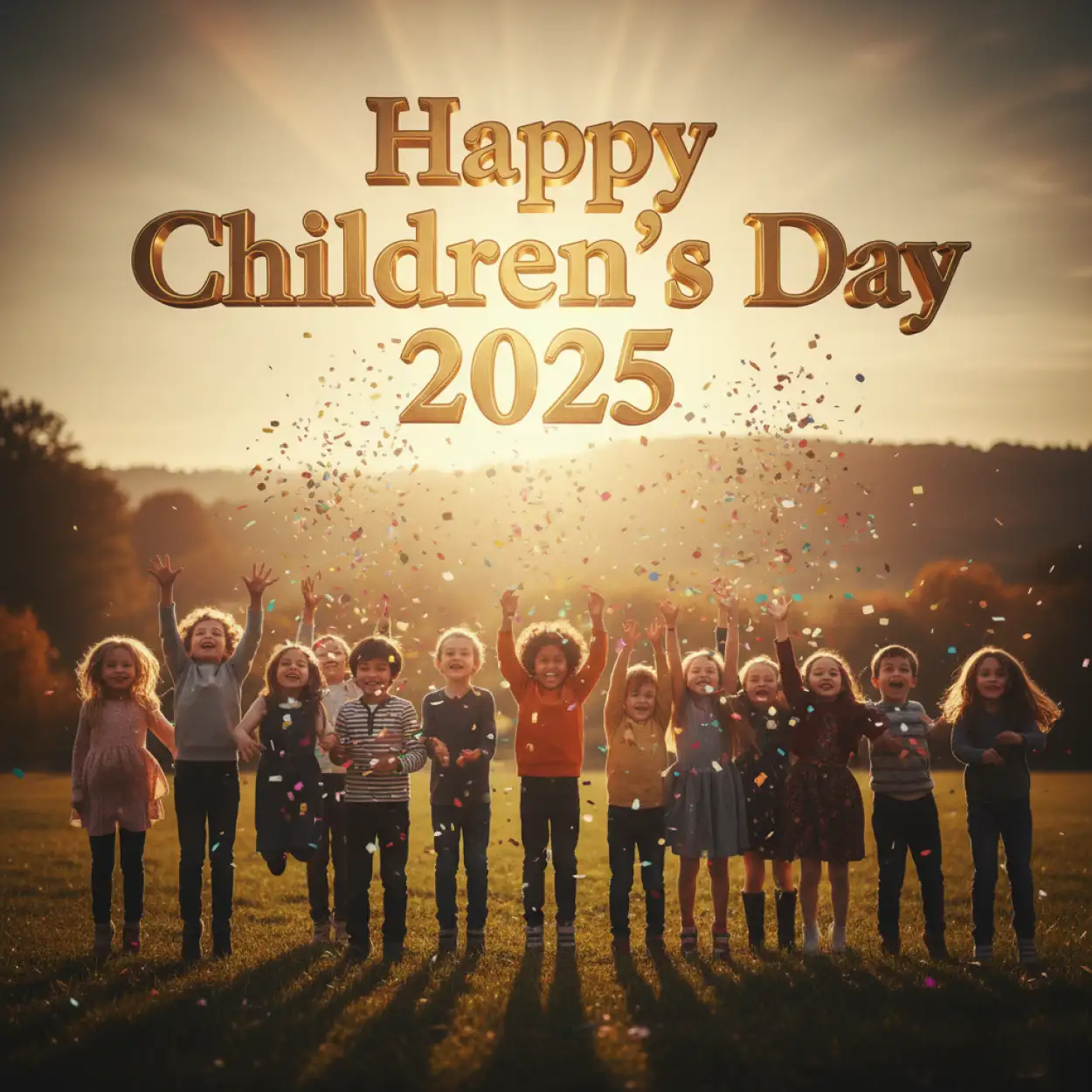 happy childrens day 2025 joyful kids celebration image