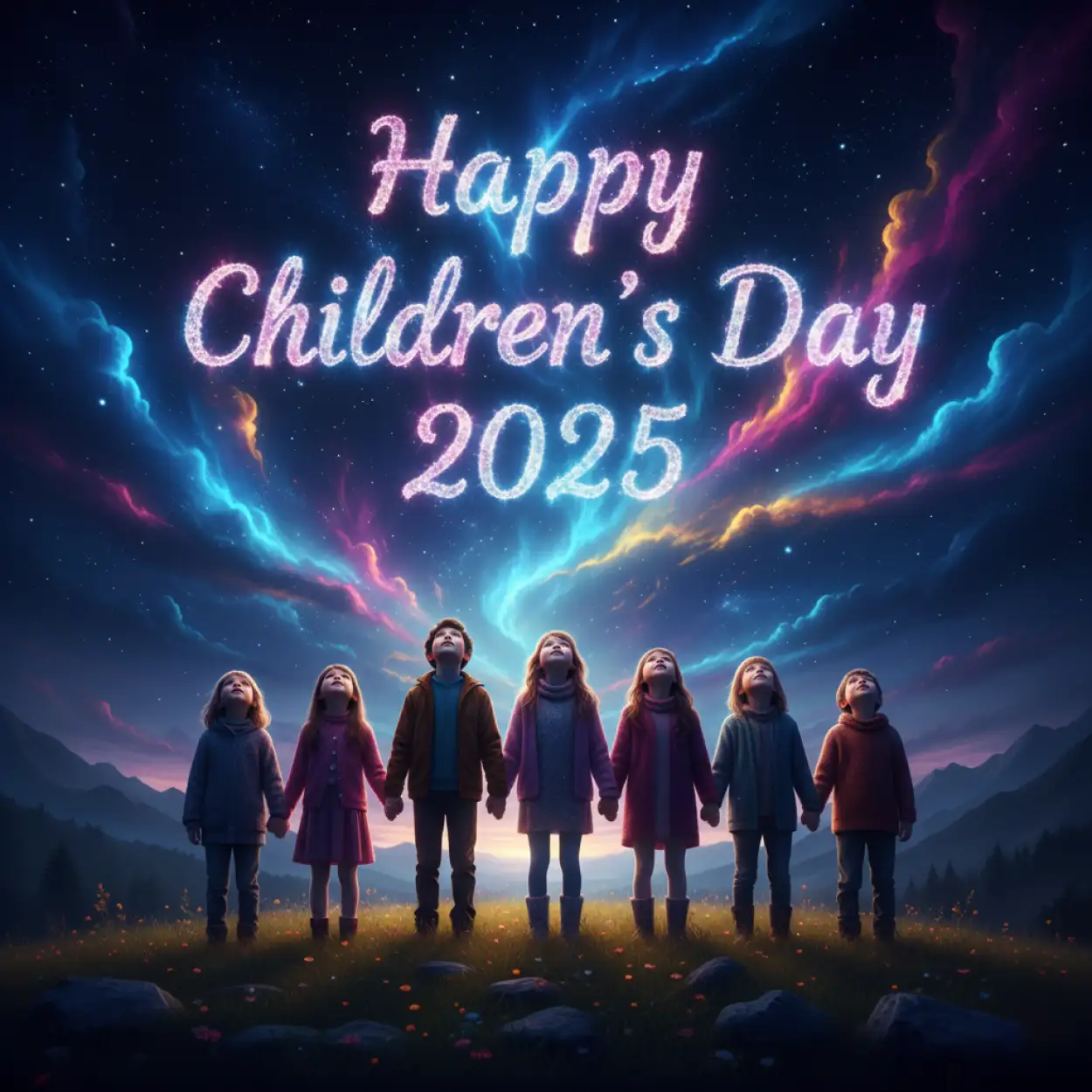 happy childrens day 2025 logo png transparent