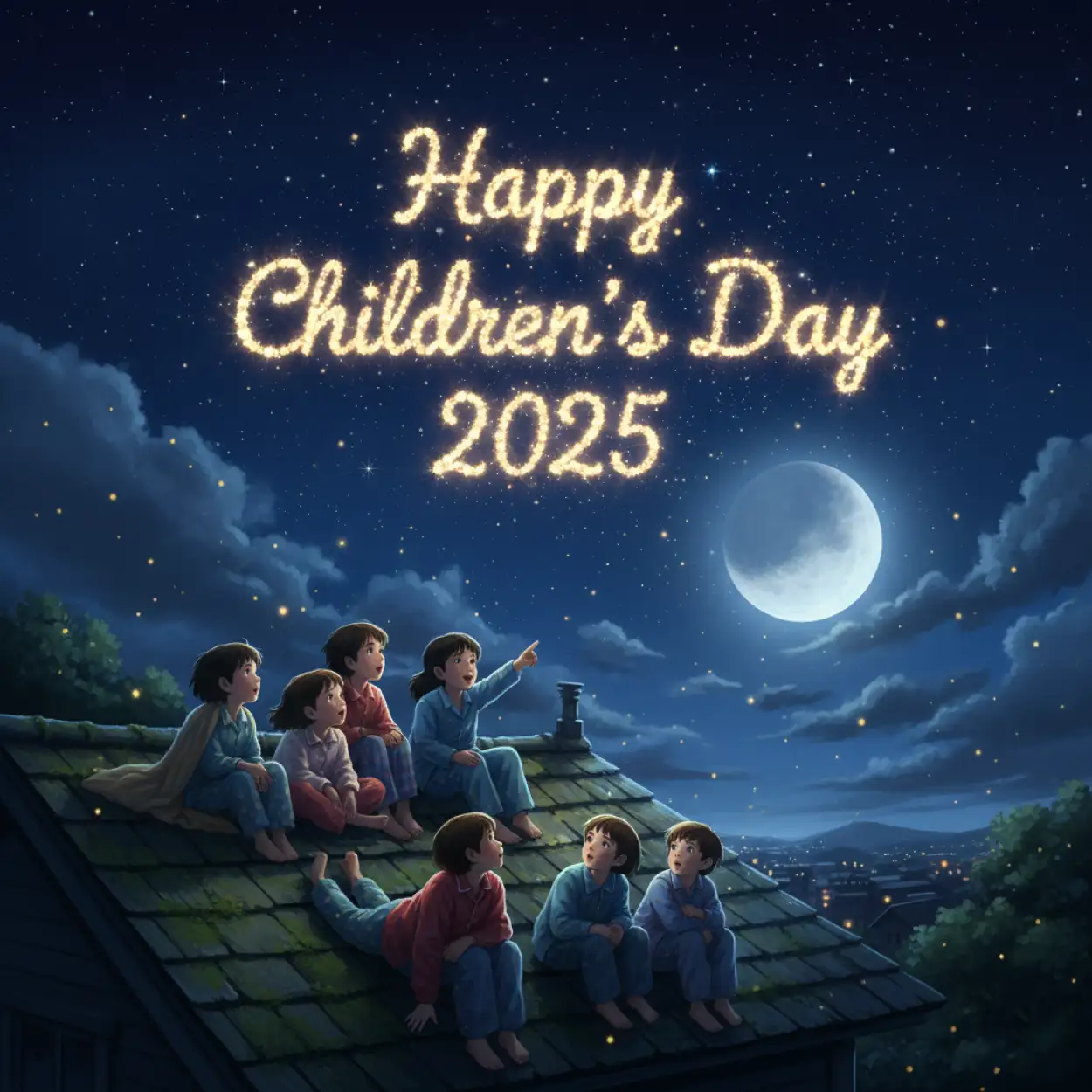 happy childrens day 2025 photoshop background hd