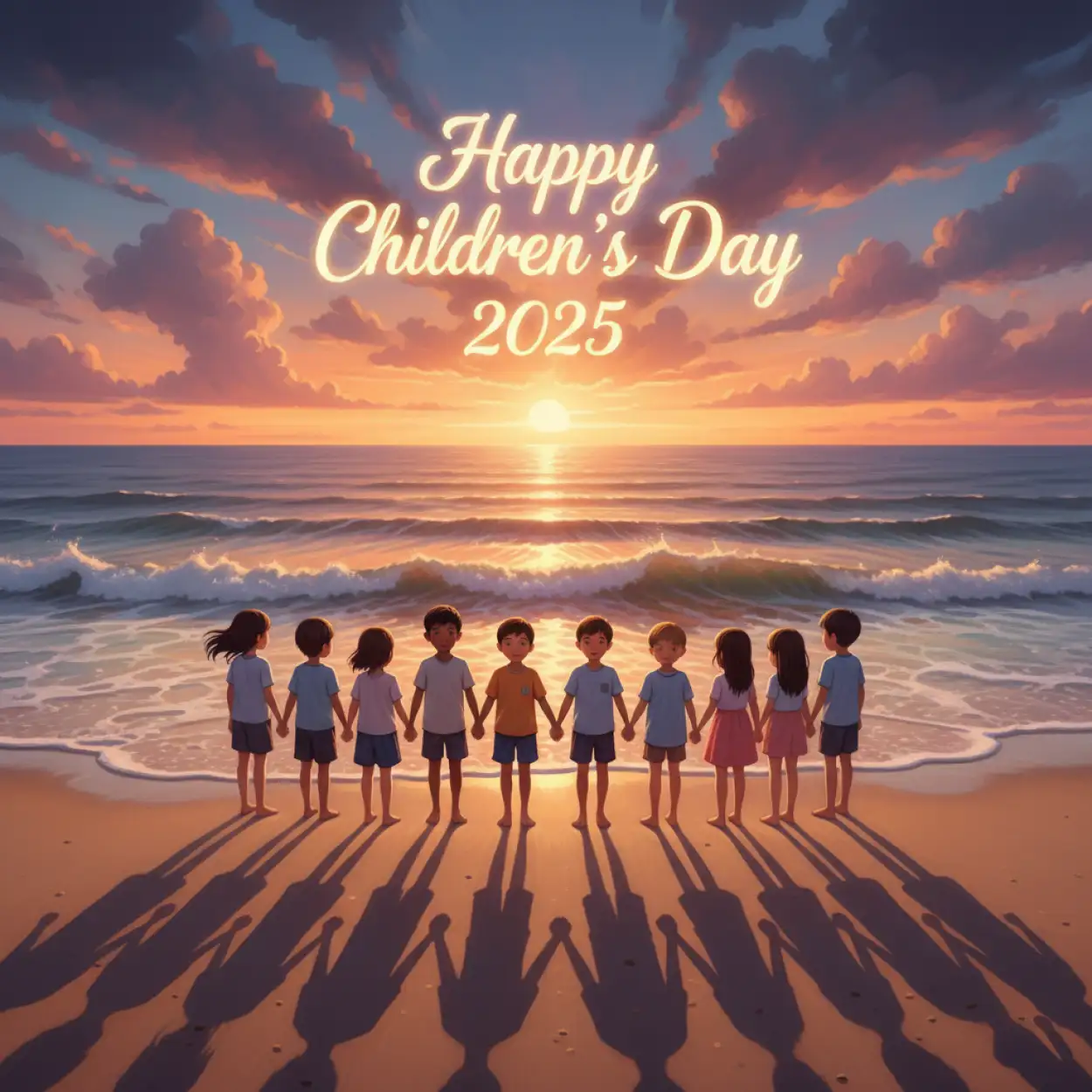 happy childrens day 2025 png text transparent download
