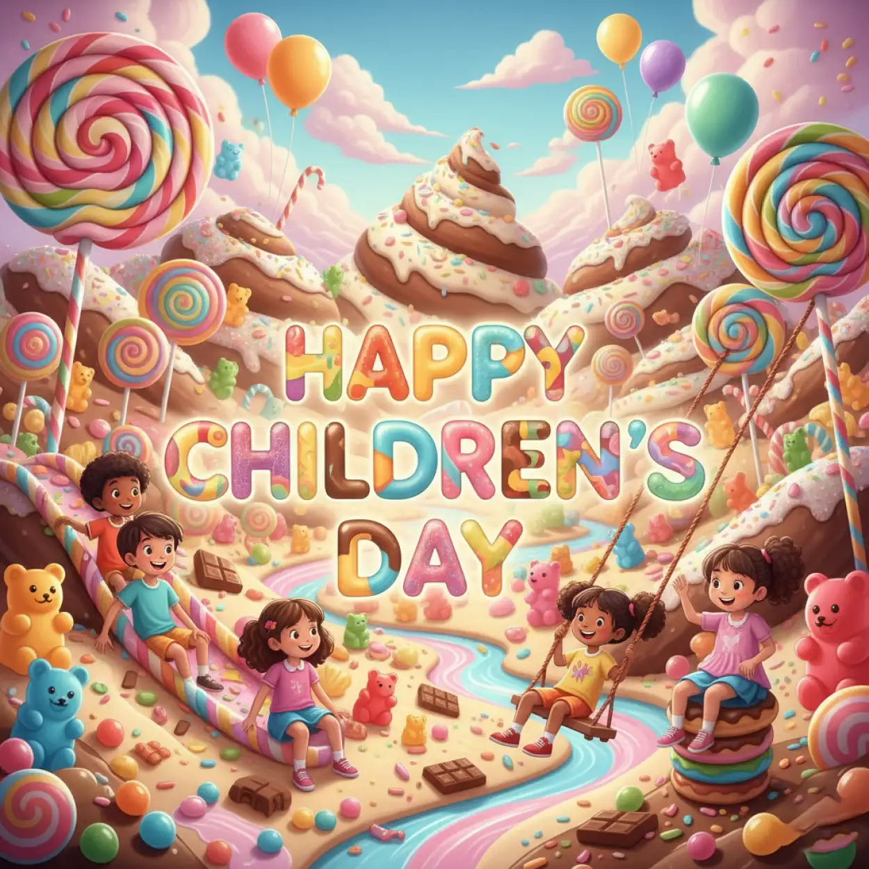 Free Download Happy Childrens Day Photo Frame For Kids - High Quality Happy Childrens Day Background