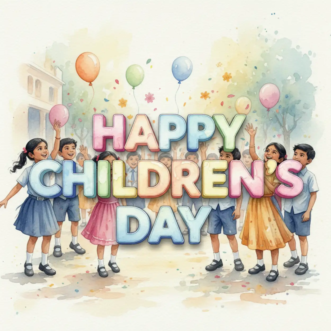 happy childrens day special photo editing background