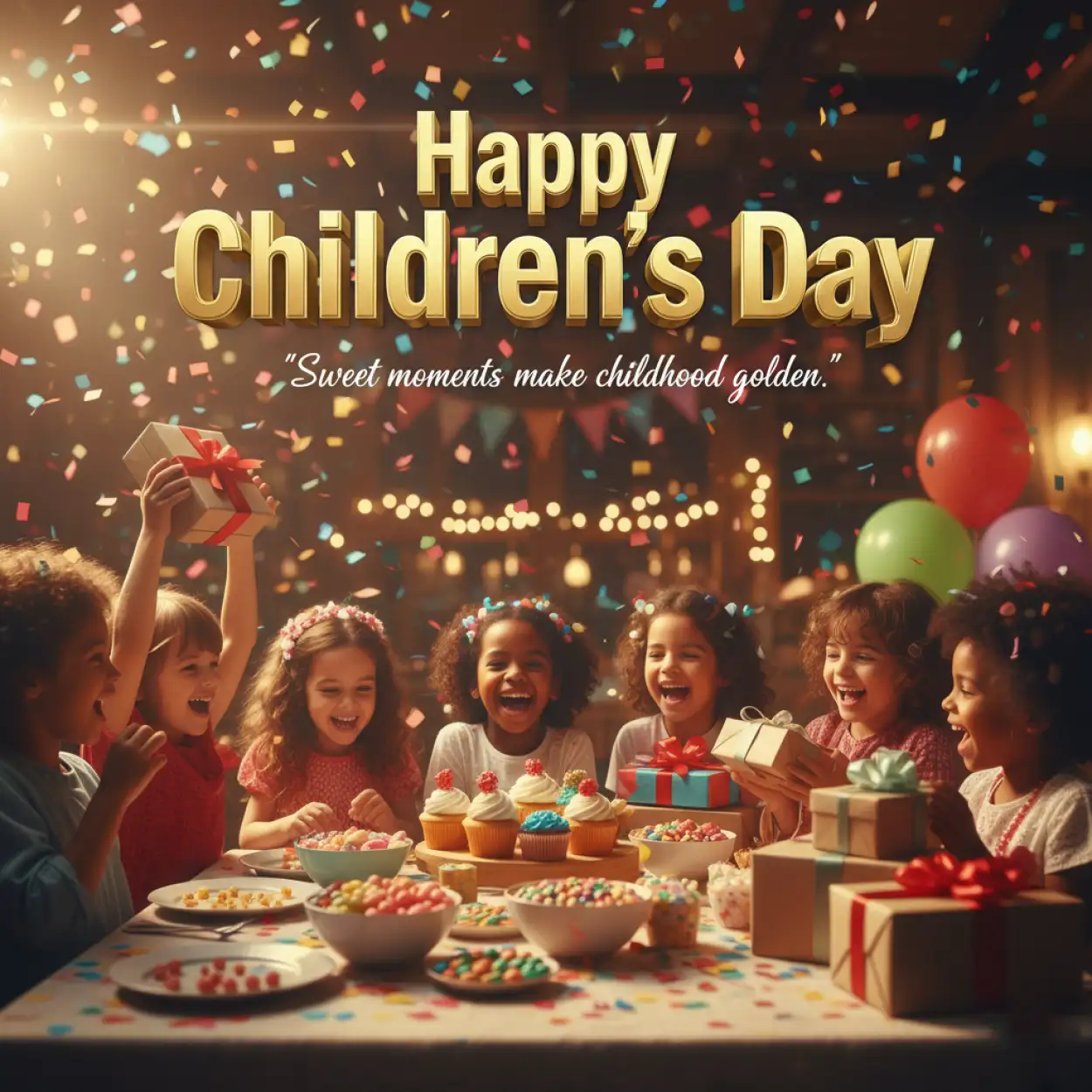 happy childrens day wishes with motivational quotes