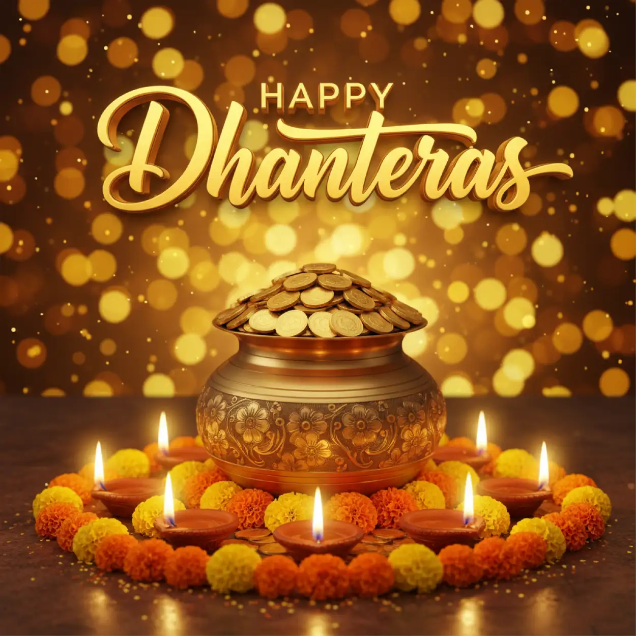 Free Download Happy Dhanteras 2025 Images Free Download - High Quality Happy Dhanteras Background