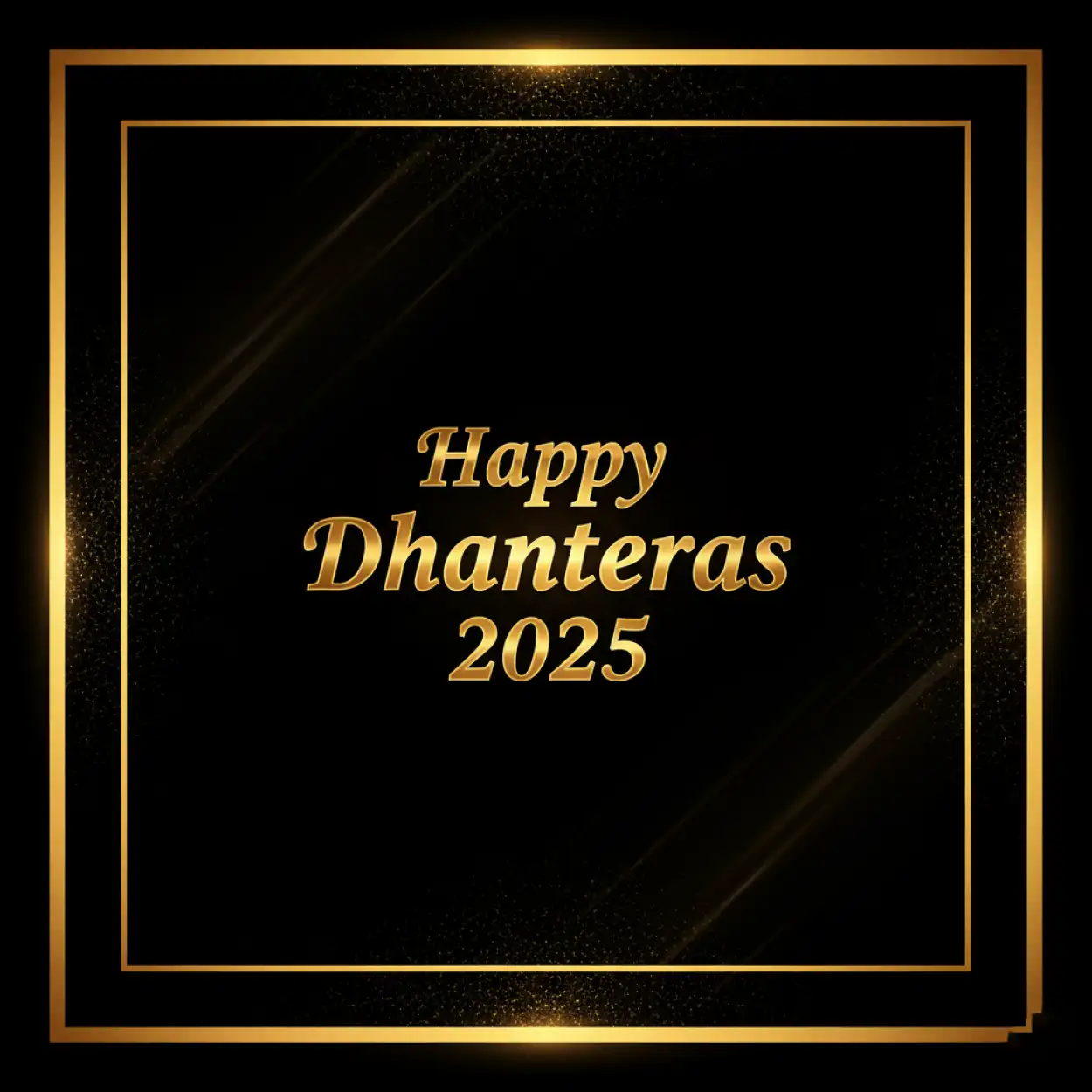 happy dhanteras 2025 message for whatsapp group