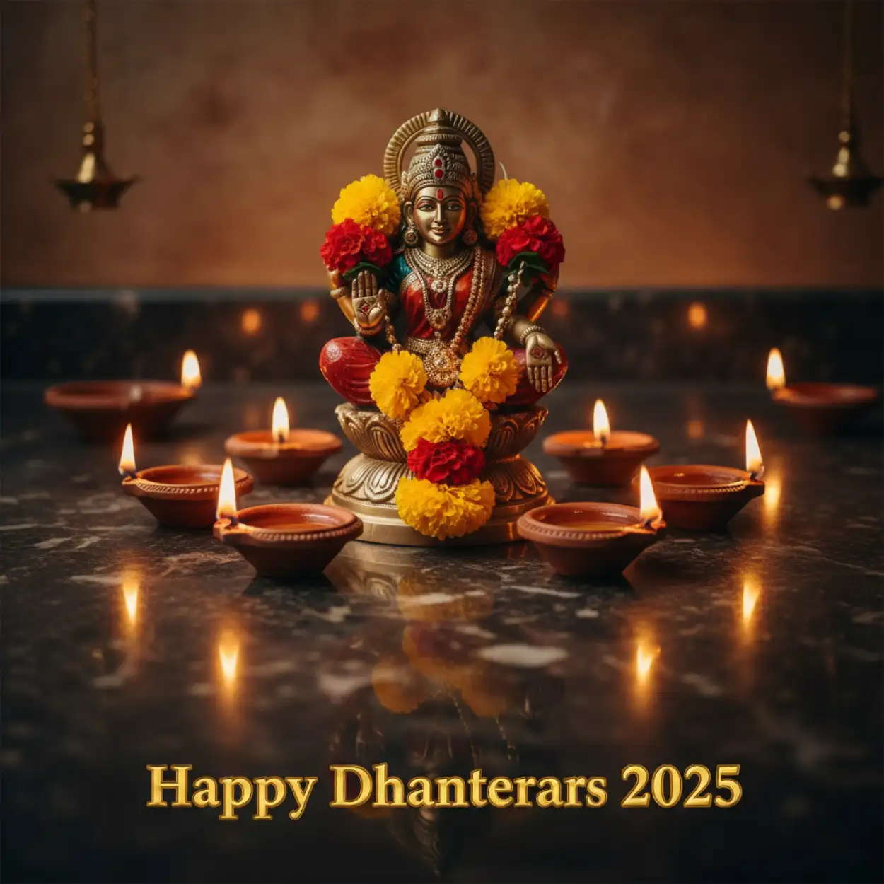 happy dhanteras 2025 wishes for customers