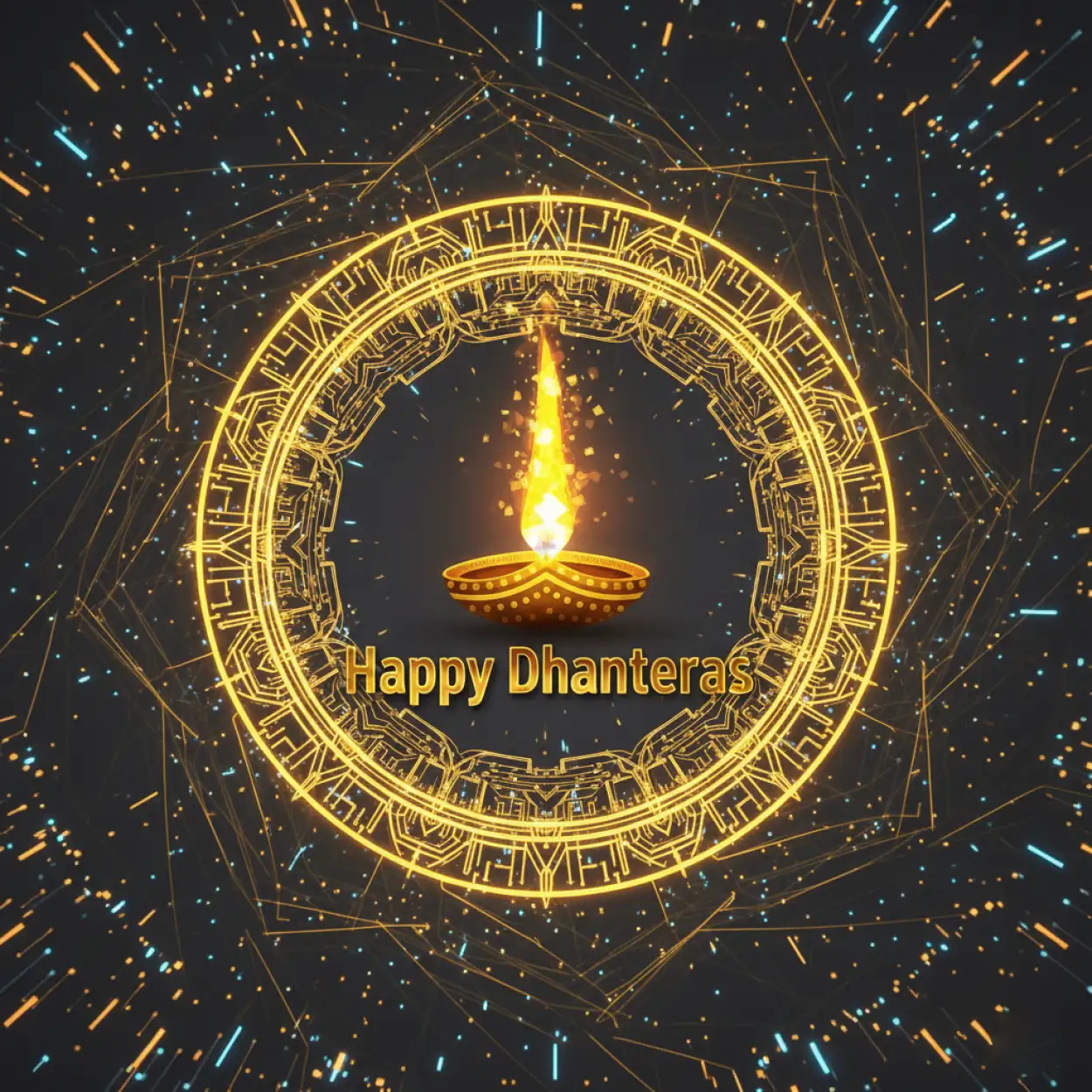 happy dhanteras 3d wallpaper hd download