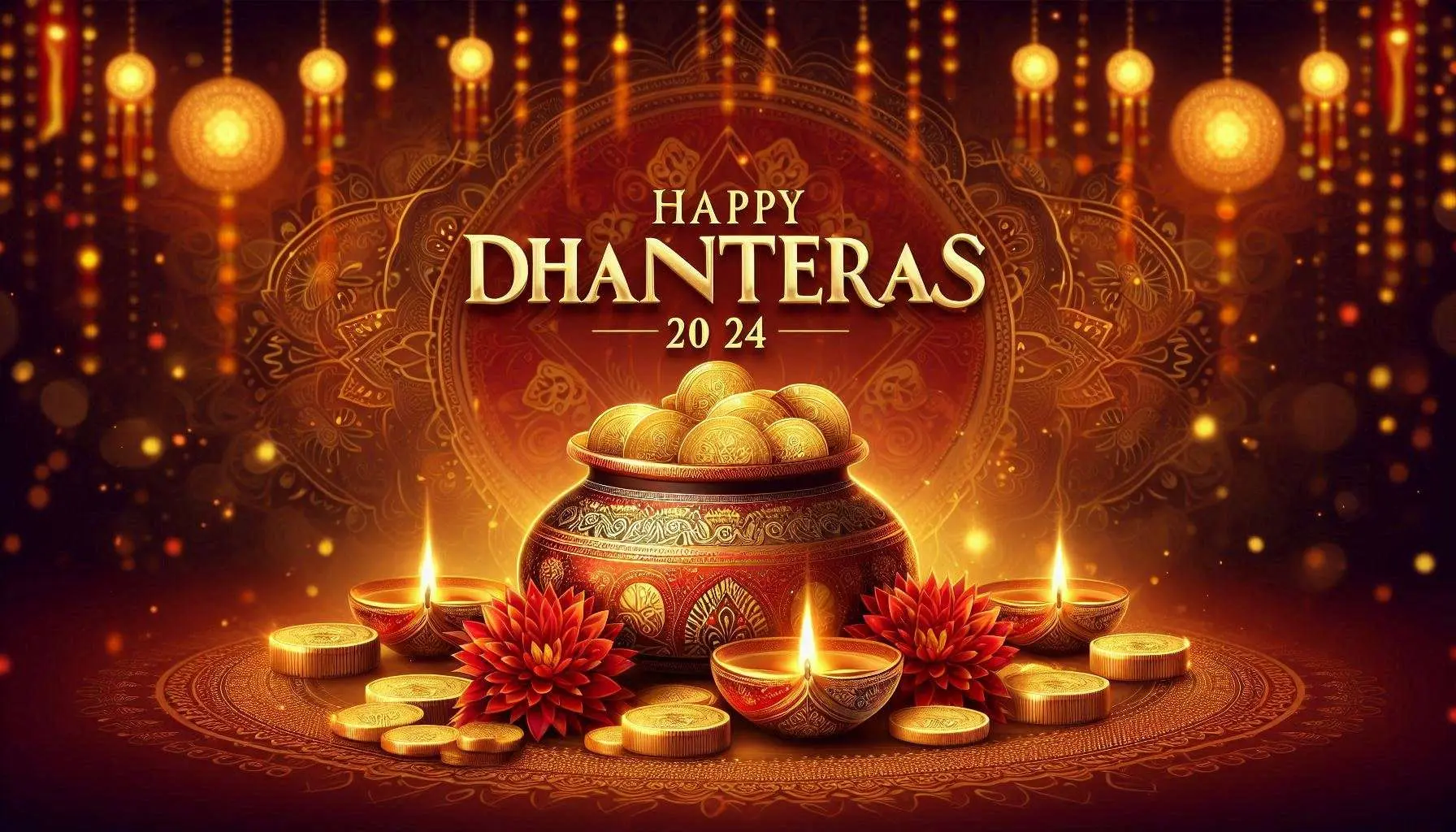 happy dhanteras gold and silver images