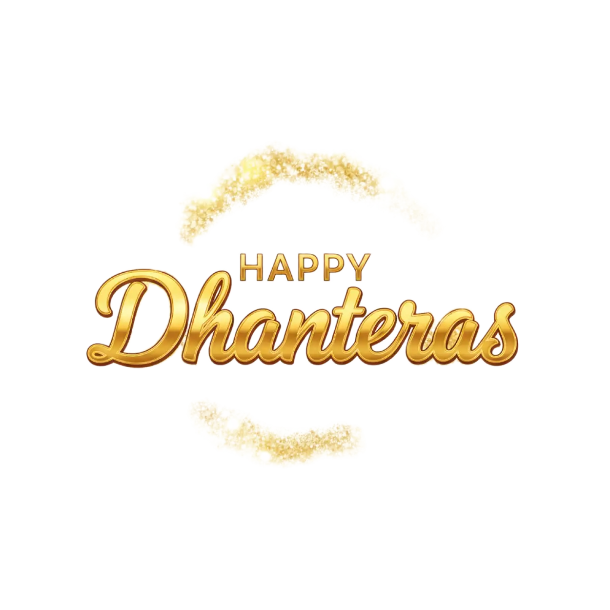 happy dhanteras png for photoshop editing