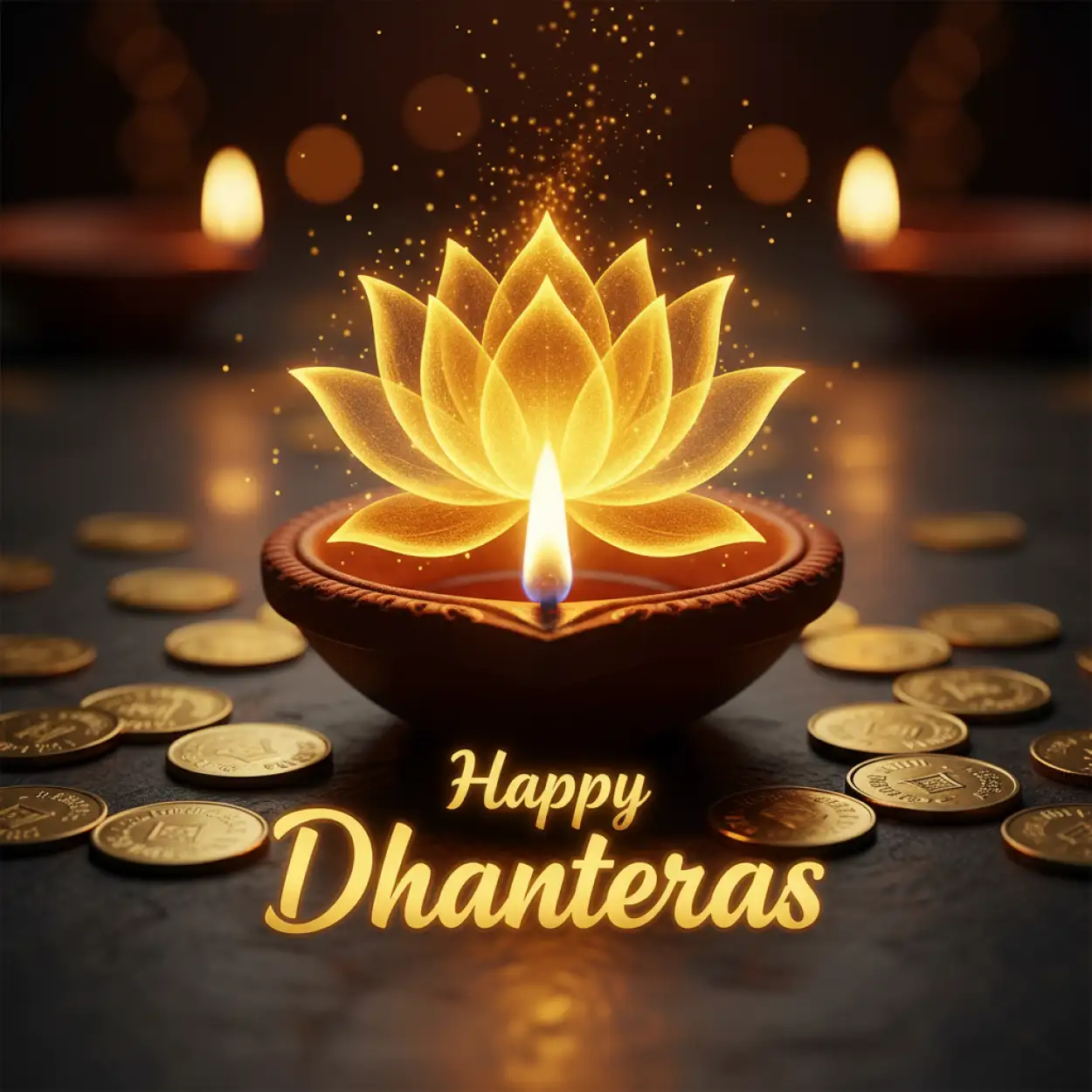 Free Download Happy Dhanteras Shayari In Hindi With Images - High Quality Happy Dhanteras Background