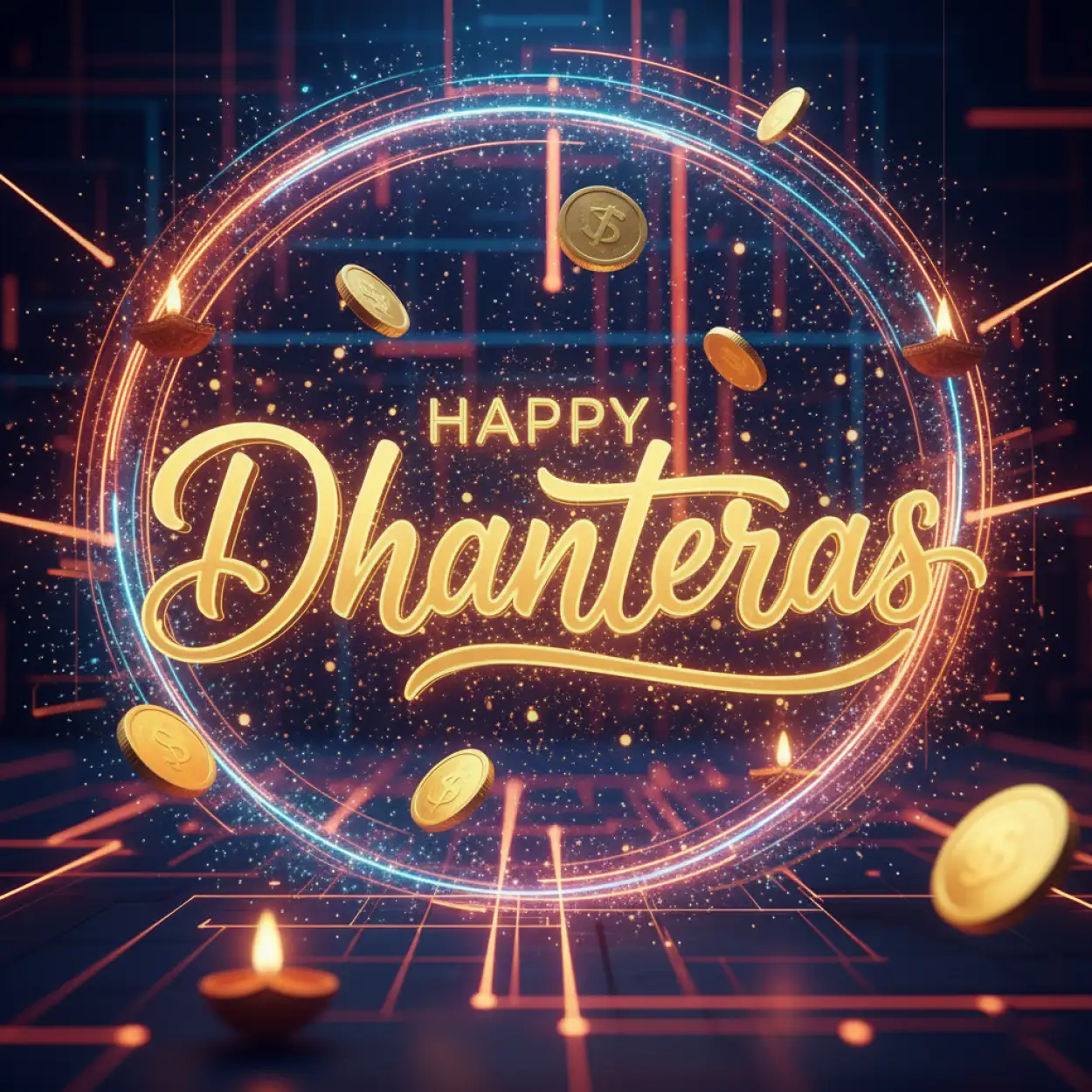happy dhanteras wishes greetings in hindi text
