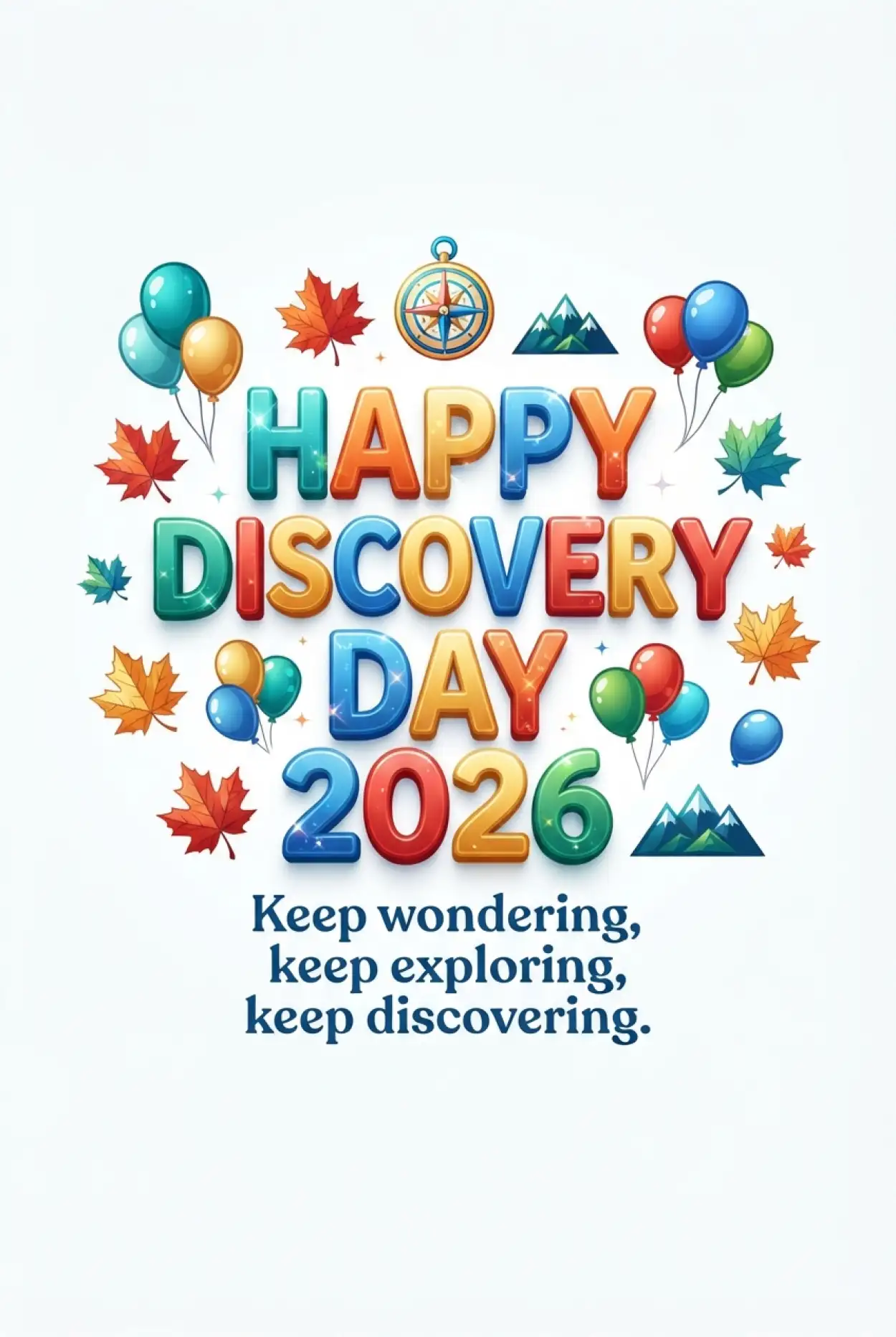 Free Download Happy Discovery Day Canada Png - High Quality Discovery Day 2026 Transparent PNG