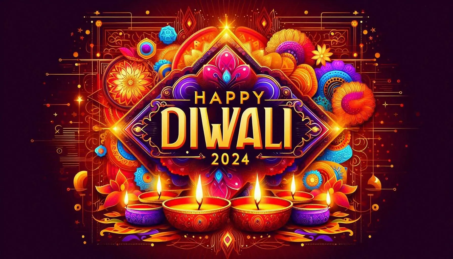 happy diwali 2024 hd greeting images for sharing