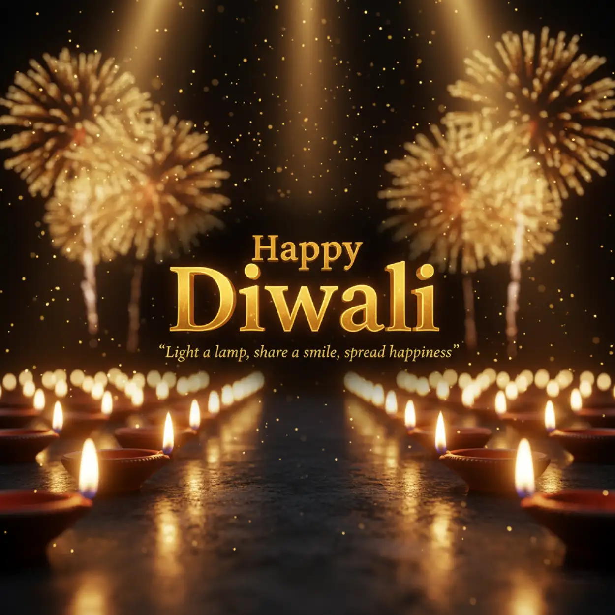 happy diwali 2025 images with famous quotes