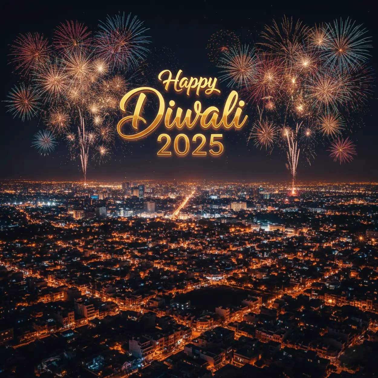 happy diwali 2025 offer poster template