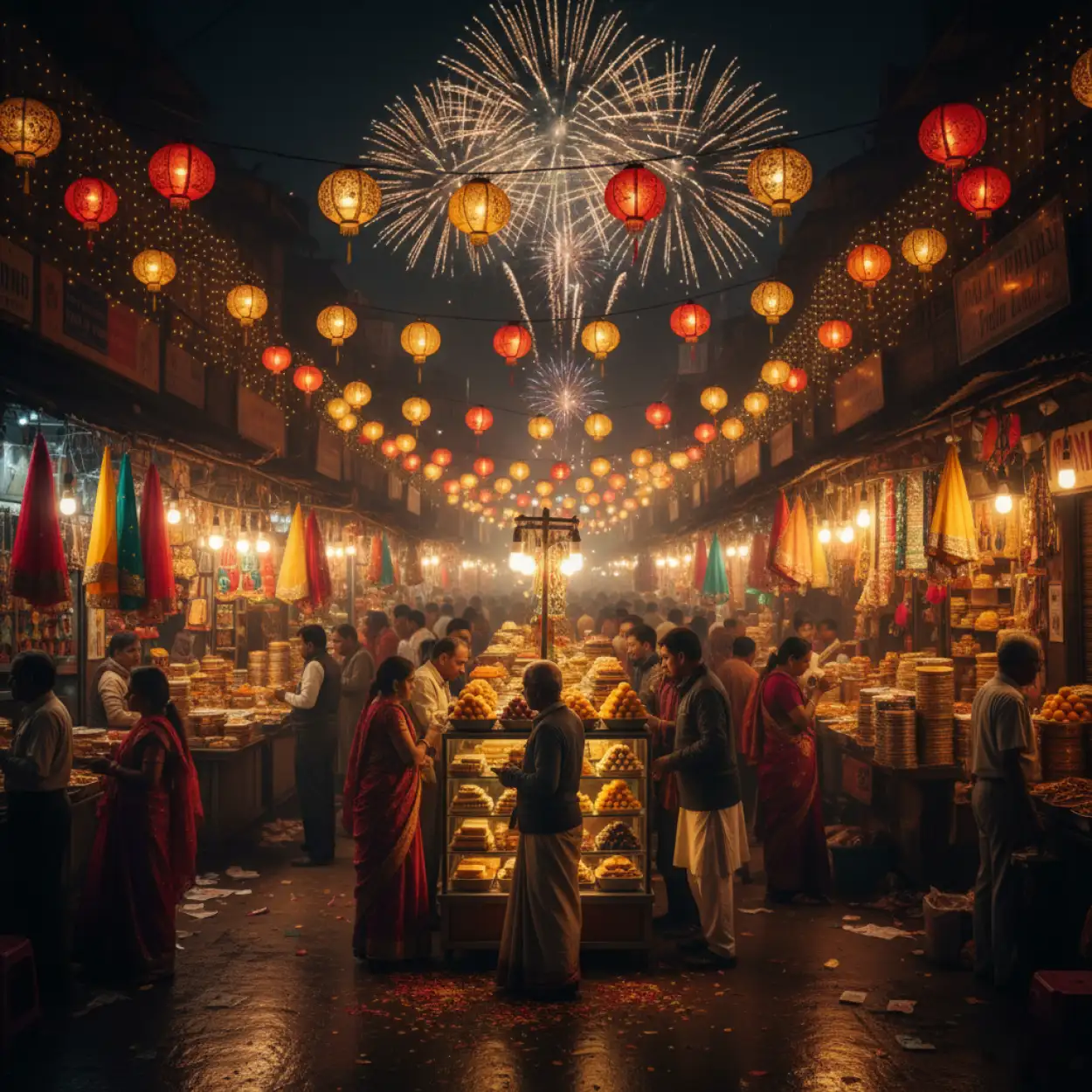 happy diwali festival background design