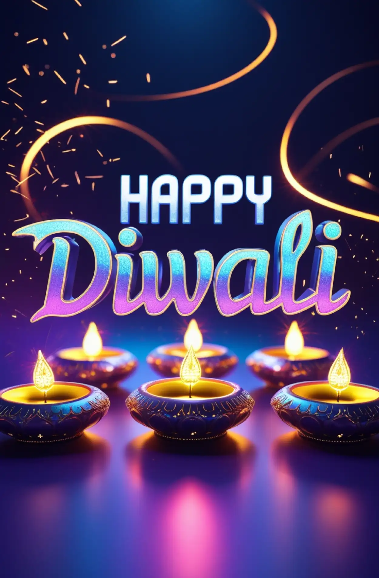 Free Download Happy Diwali Flyer Design For Business - High Quality Happy Diwali Background
