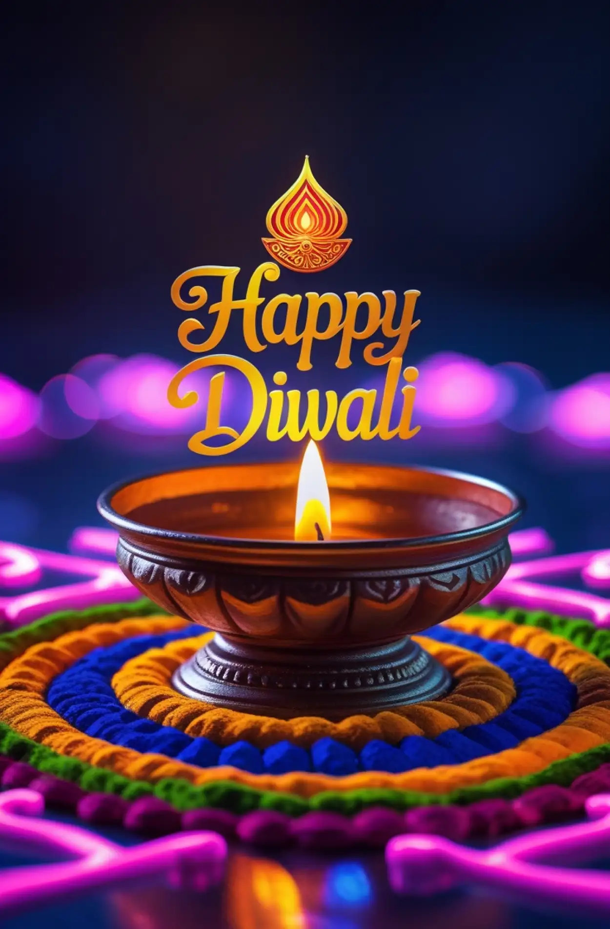 Free Download Happy Diwali Greetings For Office Staff - High Quality Happy Diwali Background