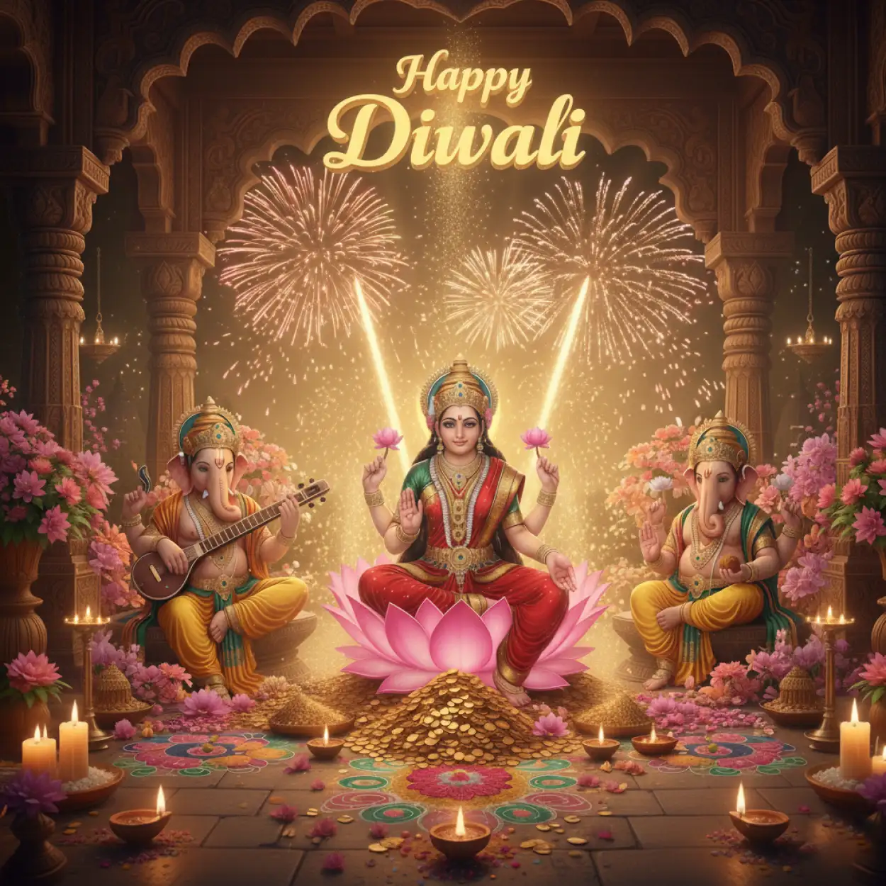 Free Download Happy Diwali Photo Editing Background Hd - High Quality Happy Diwali Background
