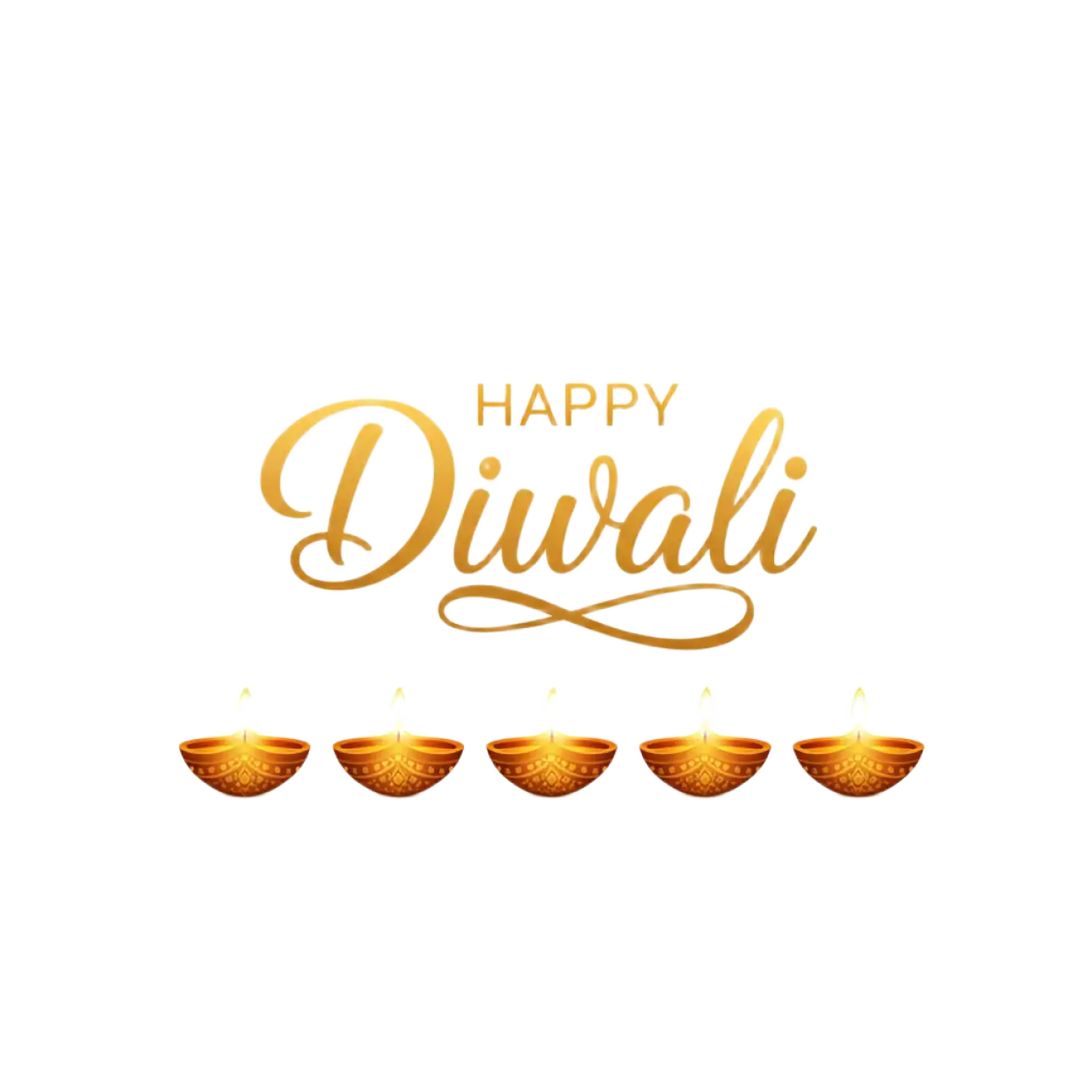 happy diwali png with hindu festival theme