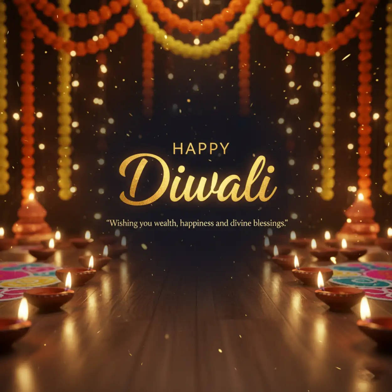 happy diwali quotes with good vibes and lights