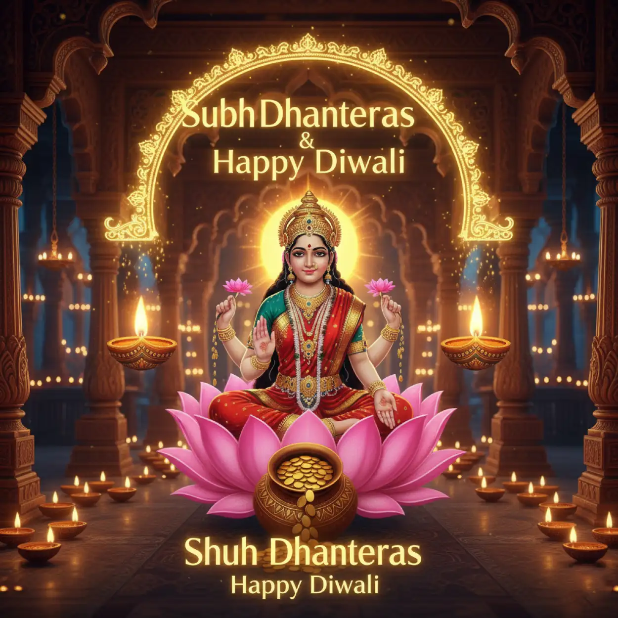 Happy Diwali Religious Image With Goddess Lakshmi Photo And Diya - Royalty Free Happy Diwali Image | Pngmagic Free Download Happy Diwali Religious Image With Goddess Lakshmi Photo And Diya - High Quality Happy Diwali Background