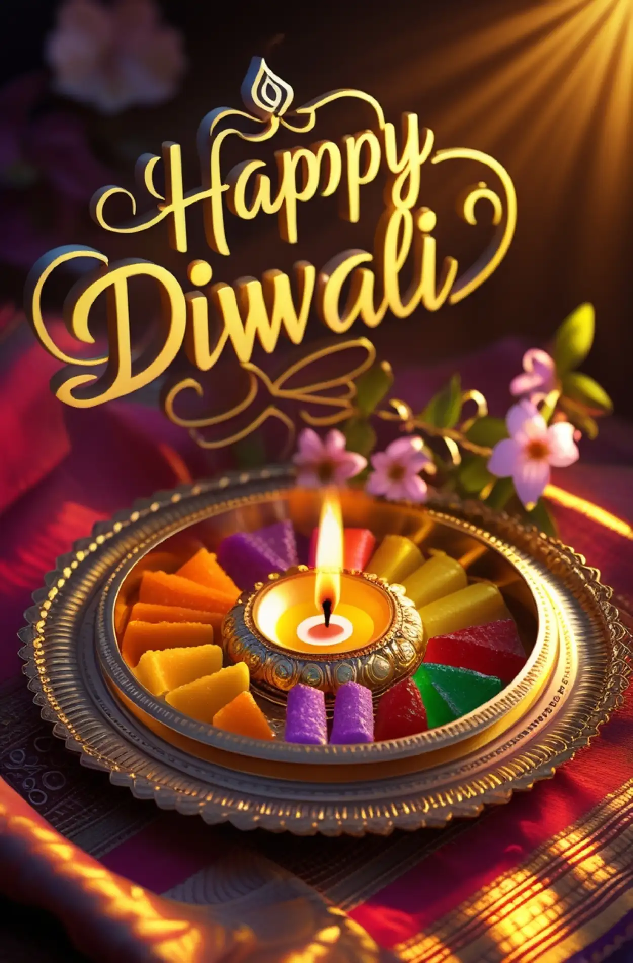 Free Download Happy Diwali Transparent Png For Photoshop - High Quality Happy Diwali PNG Image