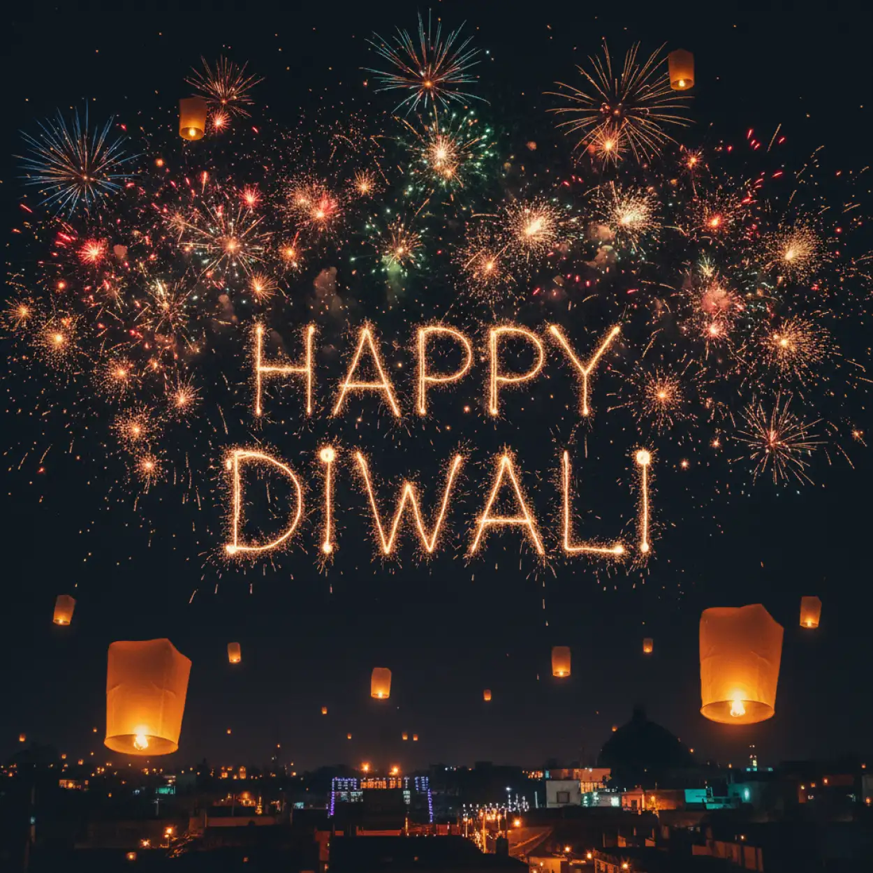 happy diwali wishes in hindi and english